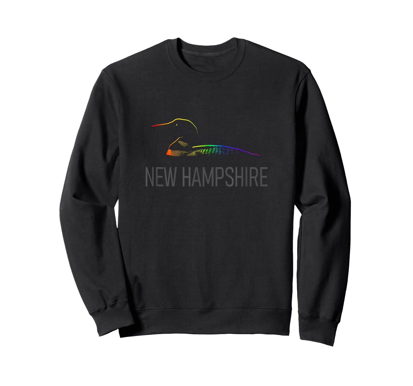 New Hampshire - Loon In Rainbow - Stylish T-Shirt