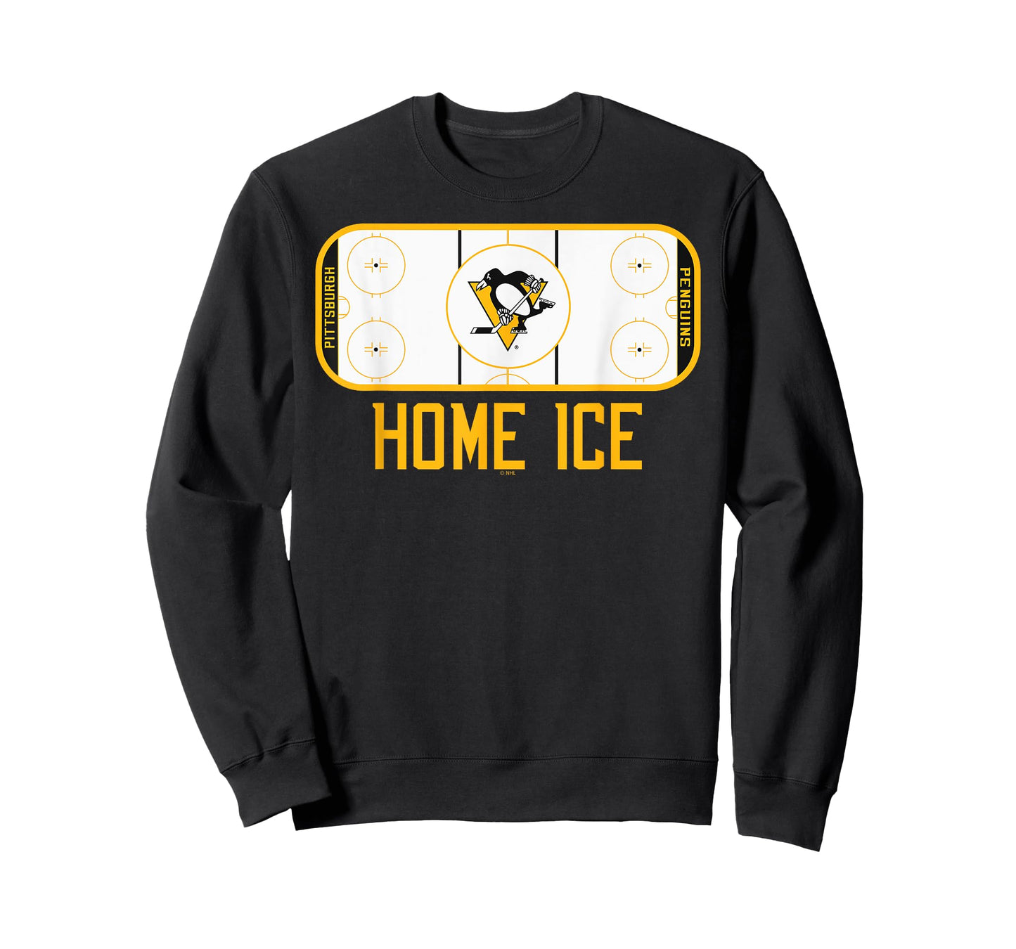 Pittsburgh Penguins Home Ice Dark Heather T-Shirt