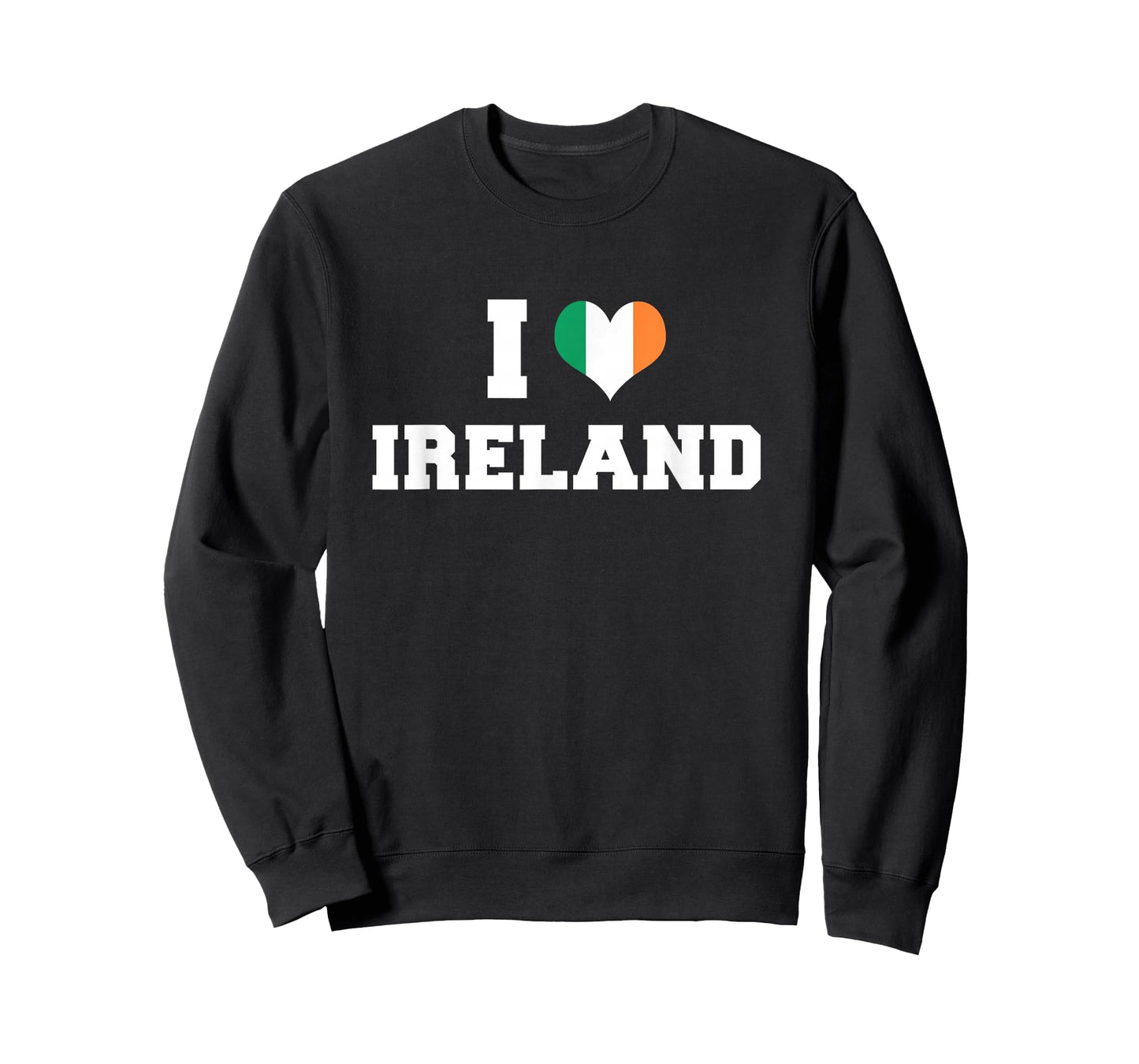 Ireland Patriotic Shirt I Love Ireland Republic Heart Flag T-Shirt
