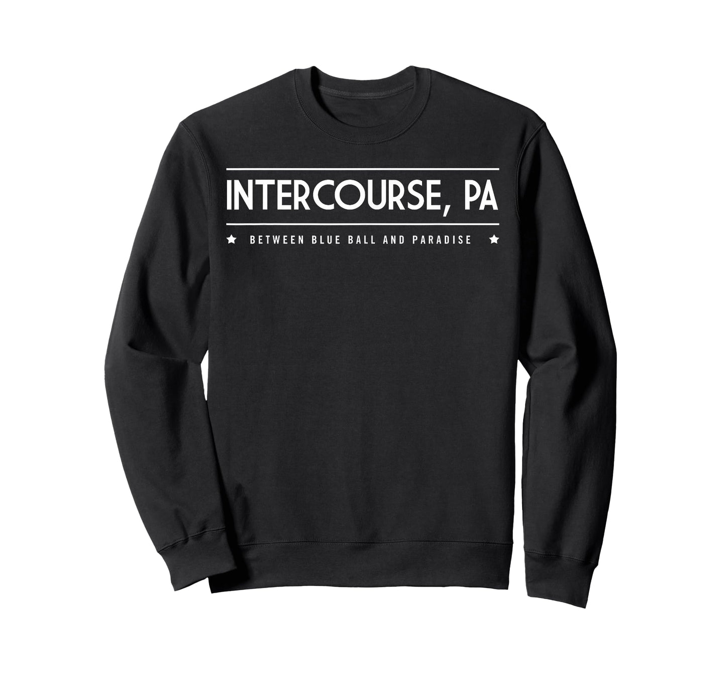Intercourse PA T-Shirt Between Blue Ball and Paradise Tee T-Shirt