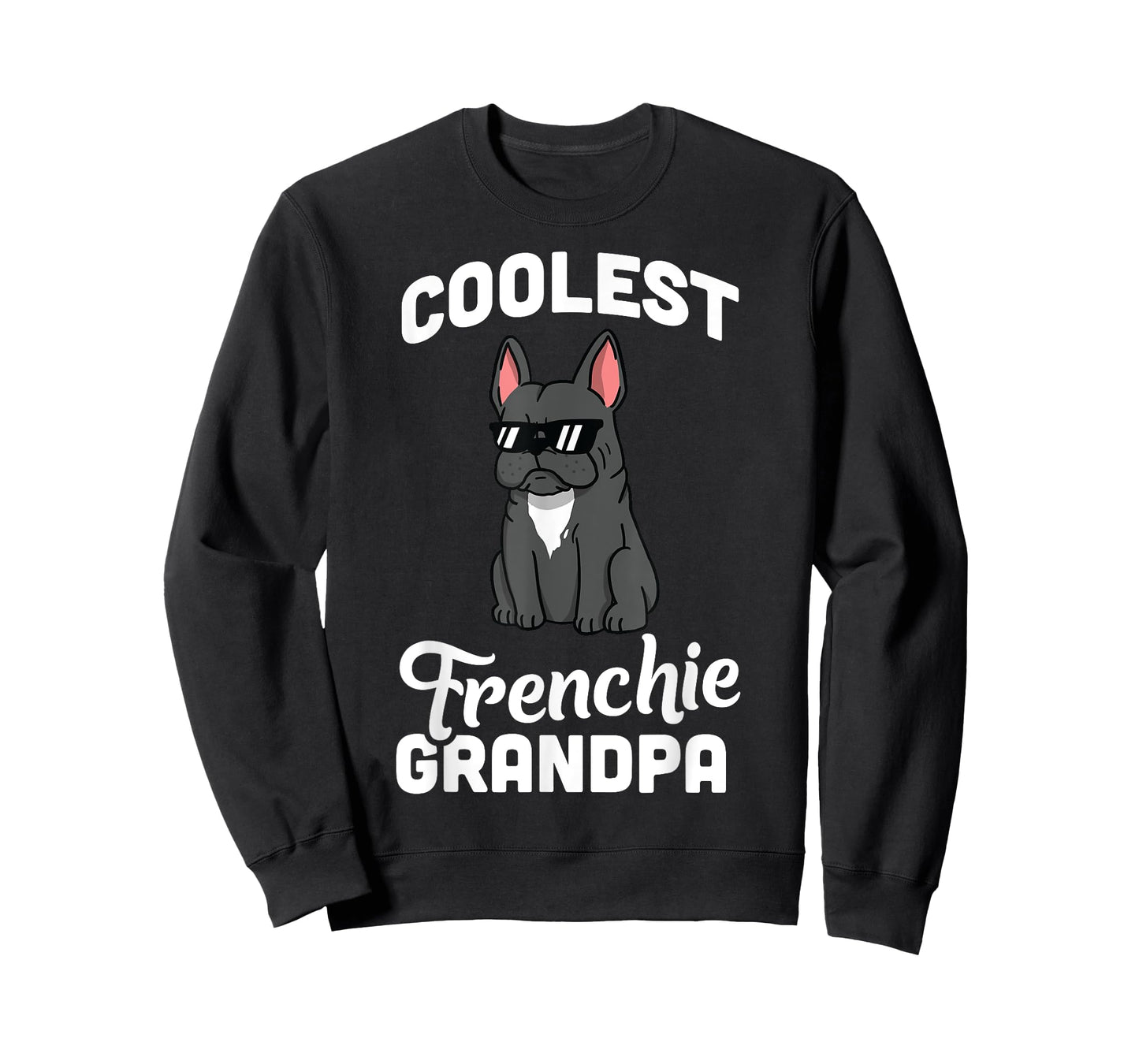 Coolest French Bulldog Grandpa T-Shirt Funny Dog Shirt T-Shirt