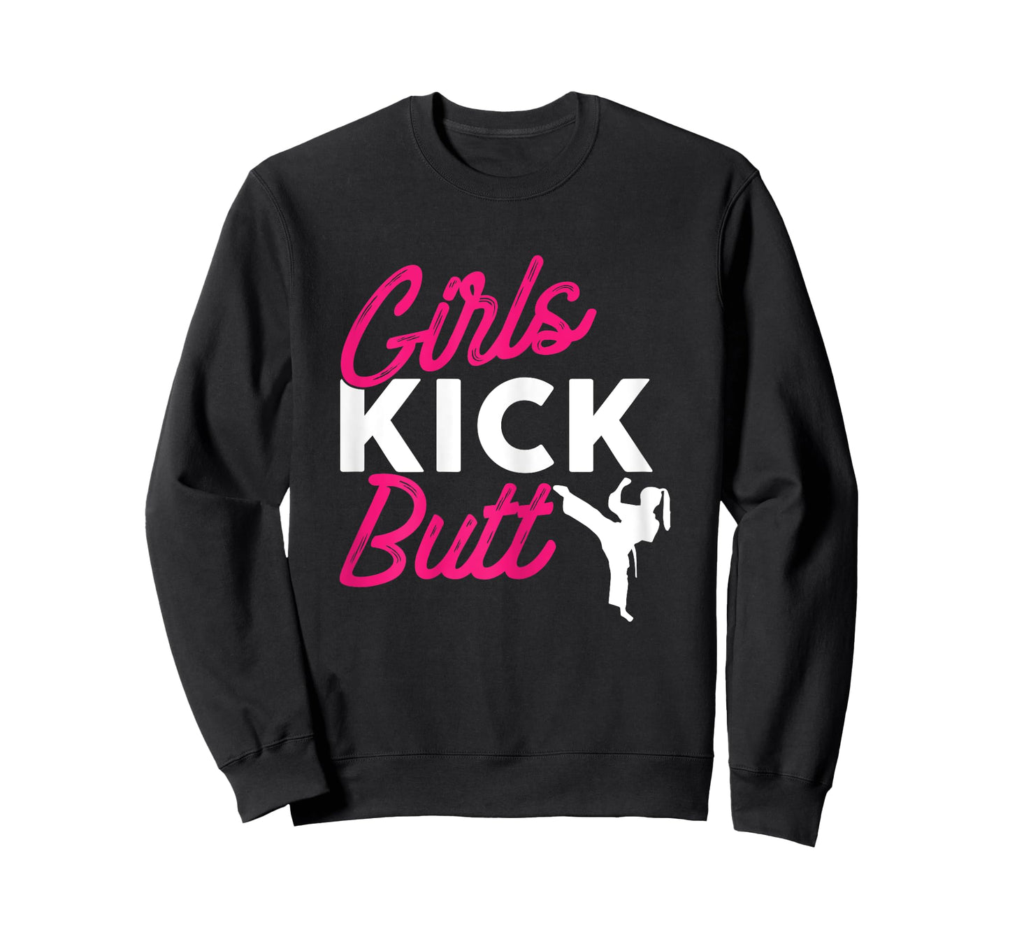 Girls Kick Butt Mixed Martial Arts Fighter Karate Lover T-Shirt