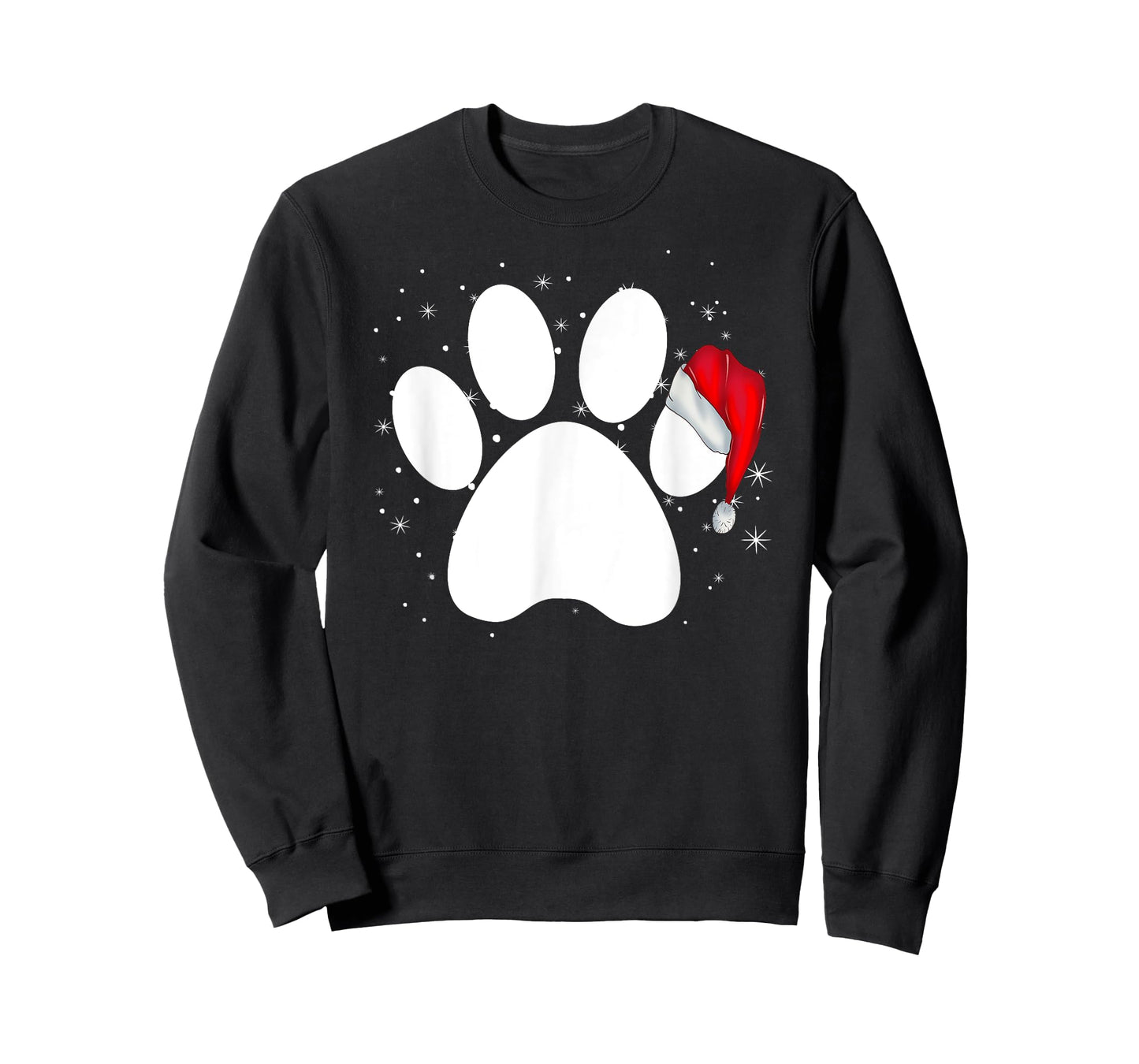 Paw Xmas Dog Christmas Funny Family Matching Outfits Dogs T-Shirt for Men Women Kids