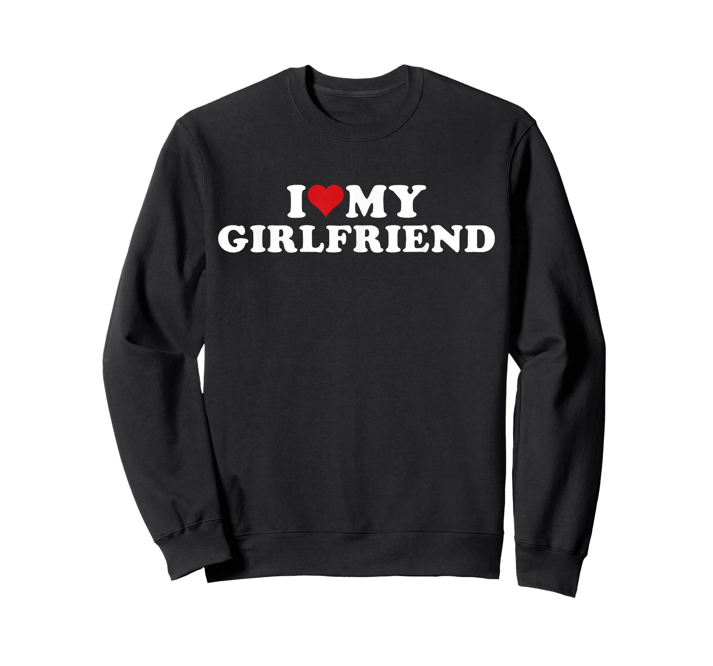 I Love My Beautiful Girlfriend I Heart My Beautiful Gf T-Shirt