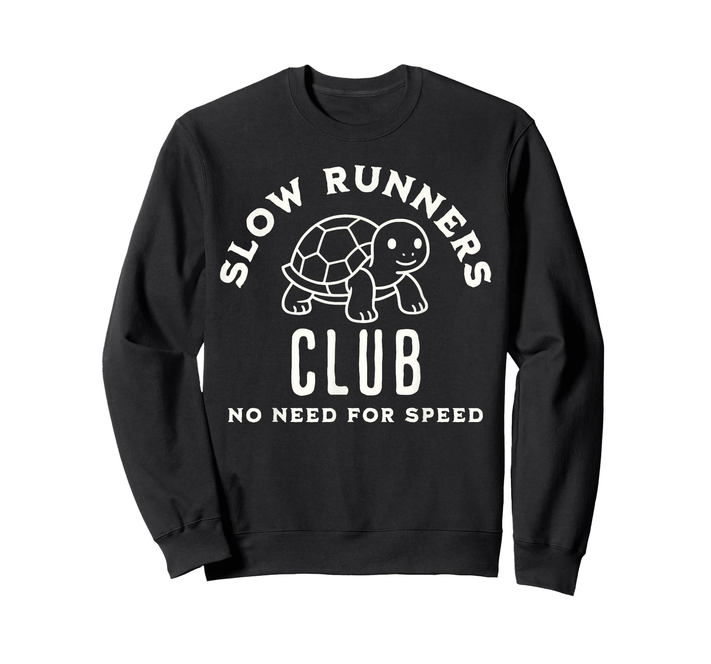 Slow Runners Club Funny Turtle No Need for Speed Jogging T-Shirt