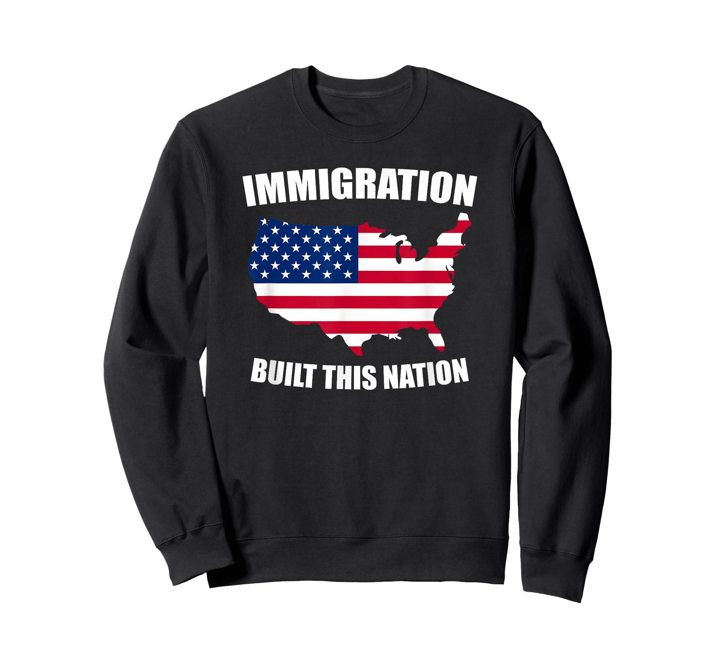 Immigration Built This Nation USA Protest T Shirt - Support T-Shirt