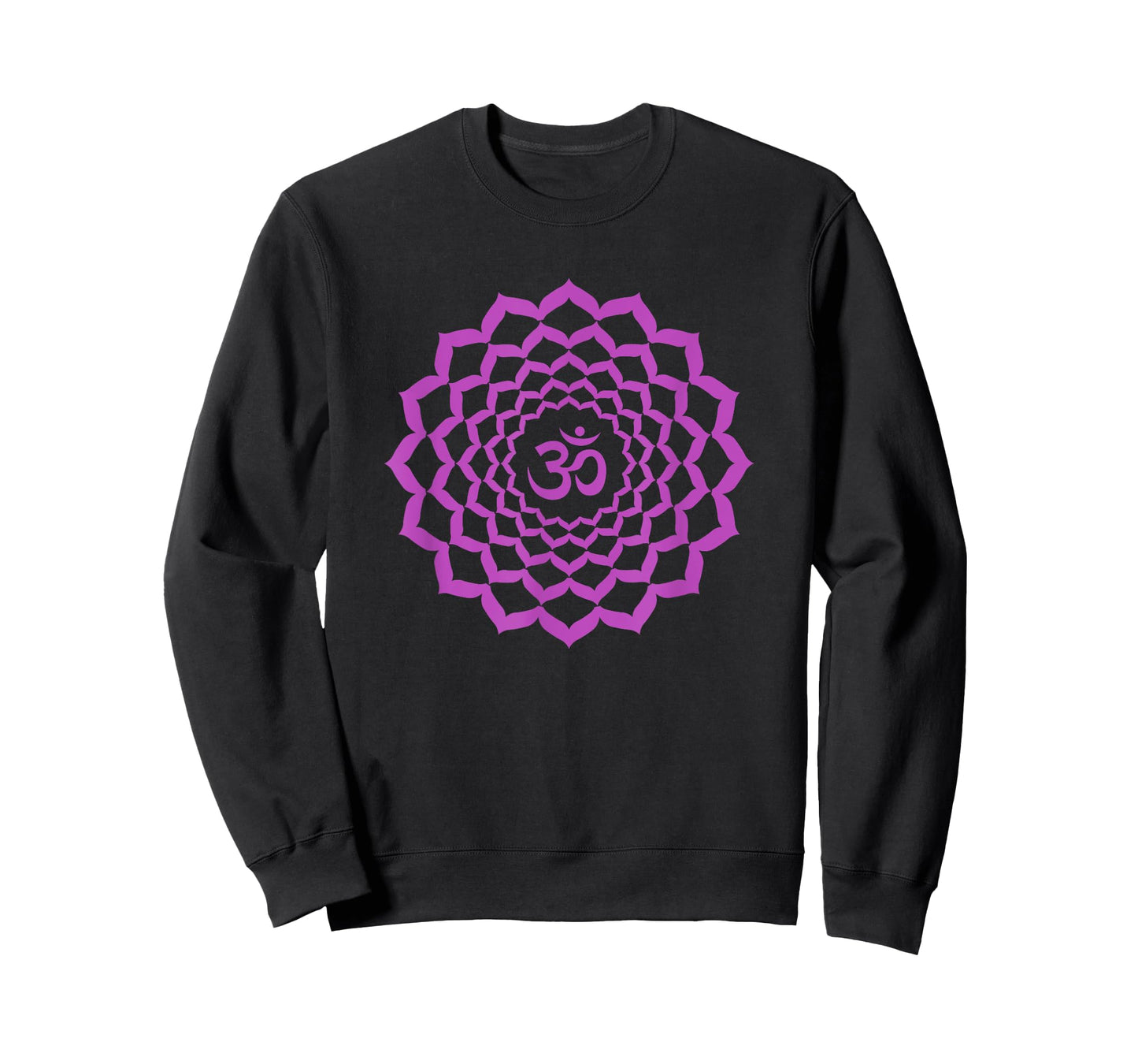 Crown Chakra OM Symbol Violet Sahasrara Yoga T-Shirt