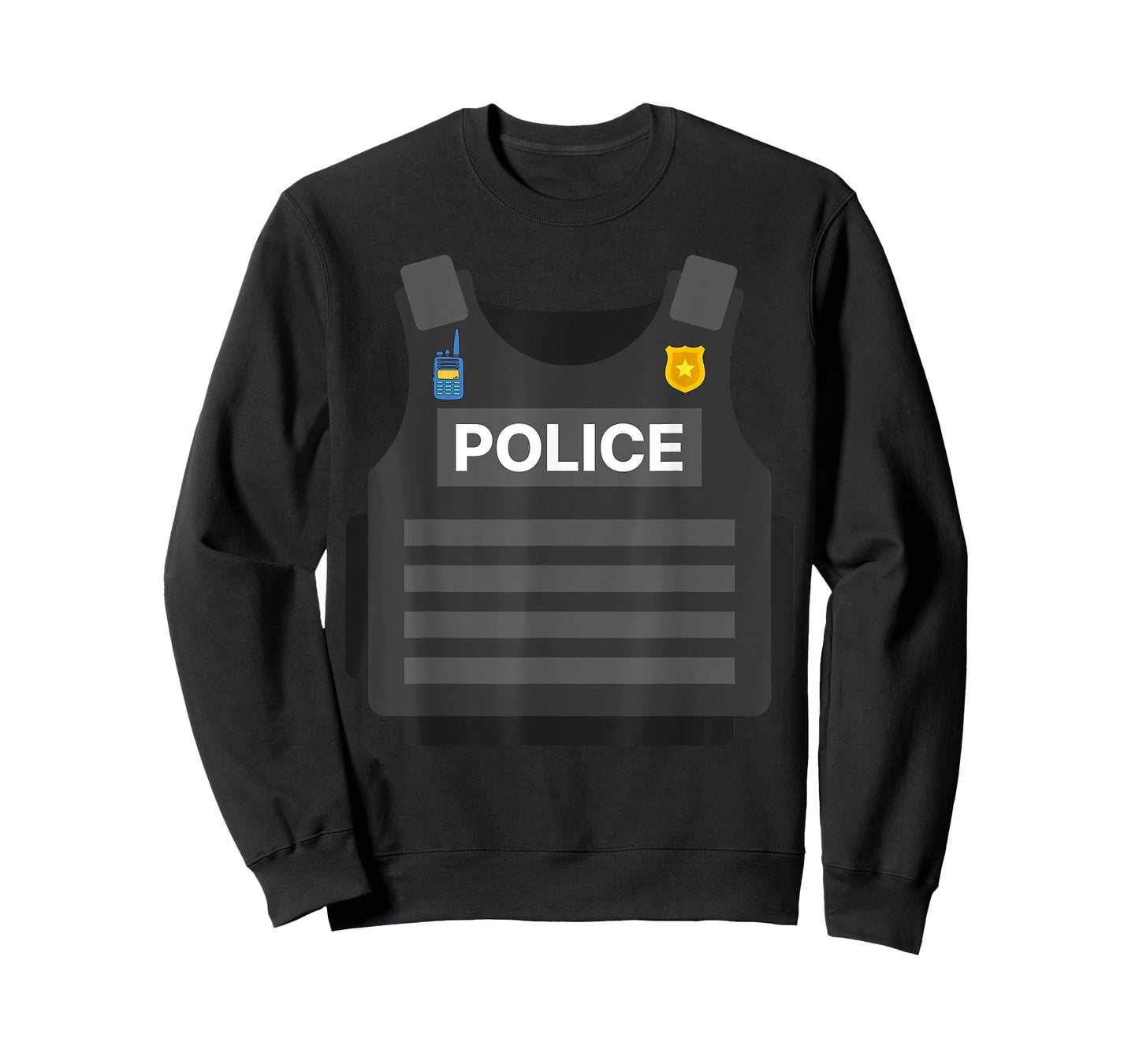 Halloween Policeman Costume Halloween Police Officer Costume T-Shirt