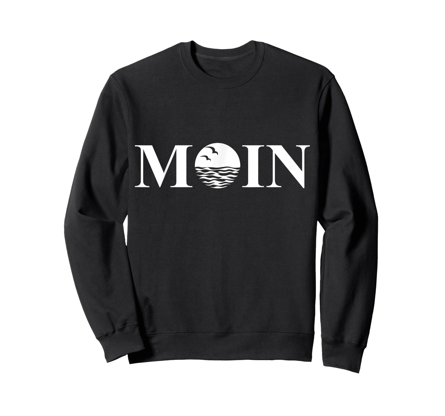 Moin Sea Seagull Ocean Hamburg North German Home T-Shirt