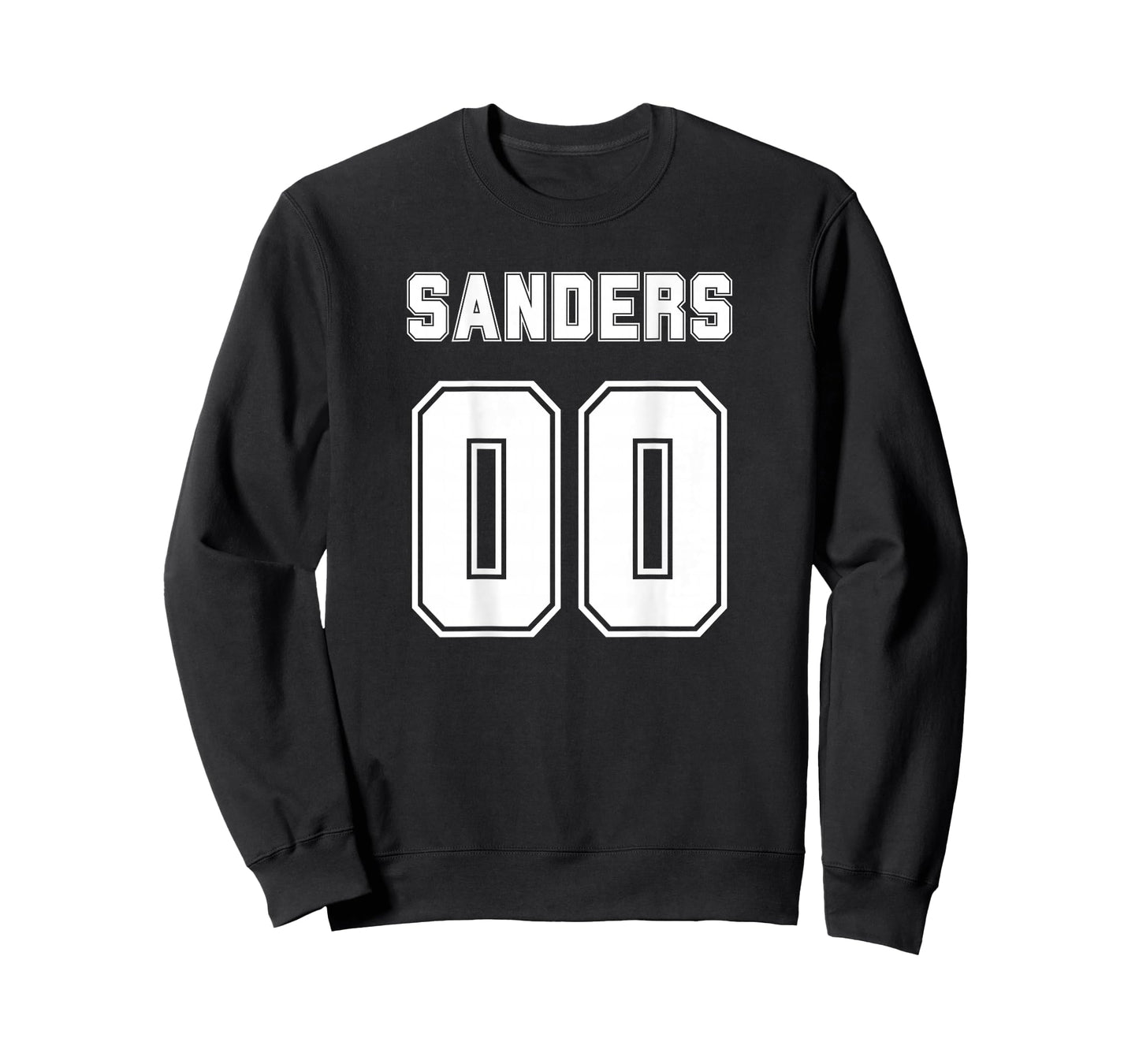Sanders Name Back Sports Number Family Team T-Shirt