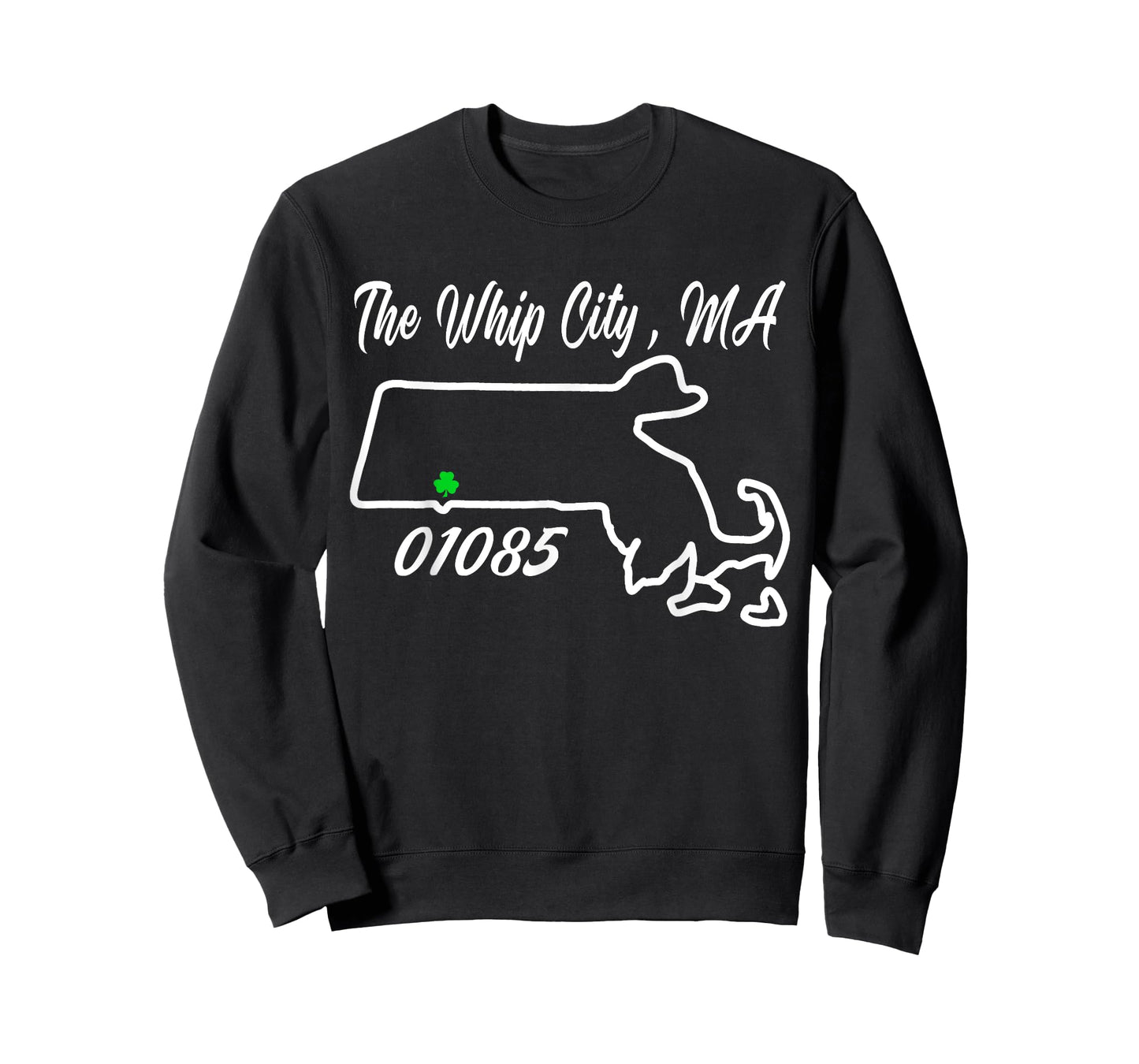 The Whip City, MA 01085 Cool State Pride T-Shirt