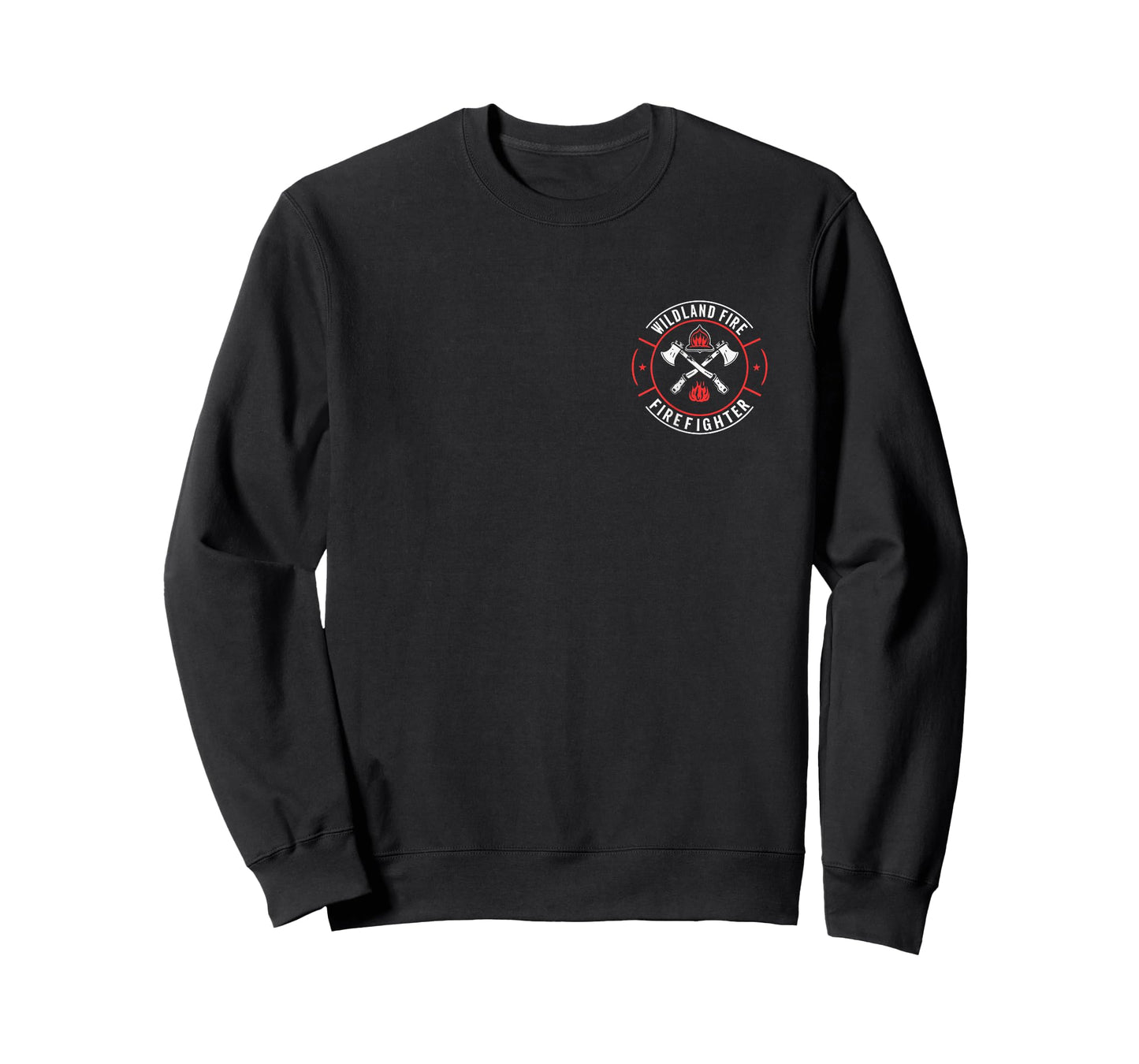Wildland Firefighting Emblem Quote Wildland Fire Firefighter T-Shirt