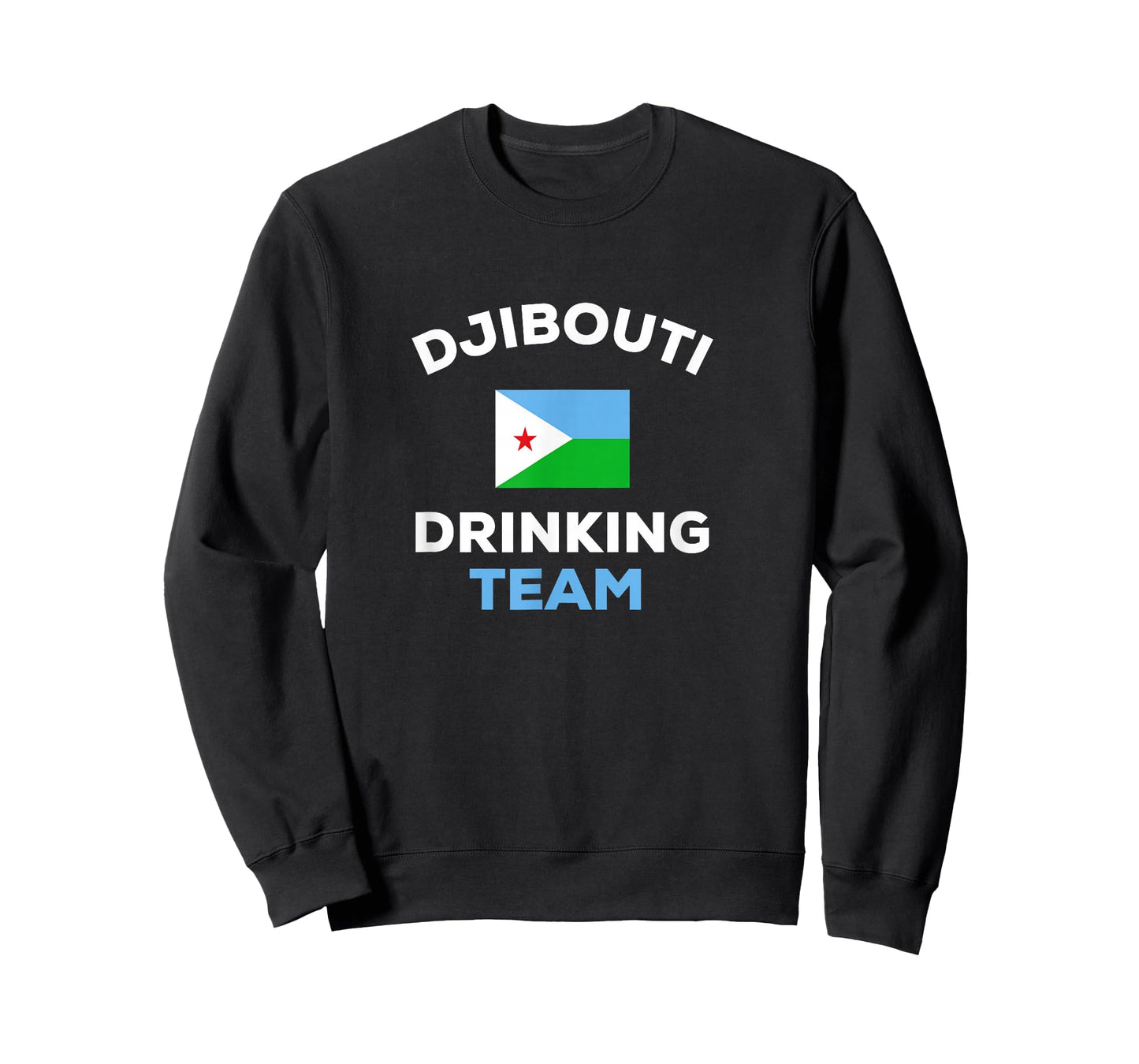 Djibouti Drinking Team Beer Country Flag Funny T-Shirt