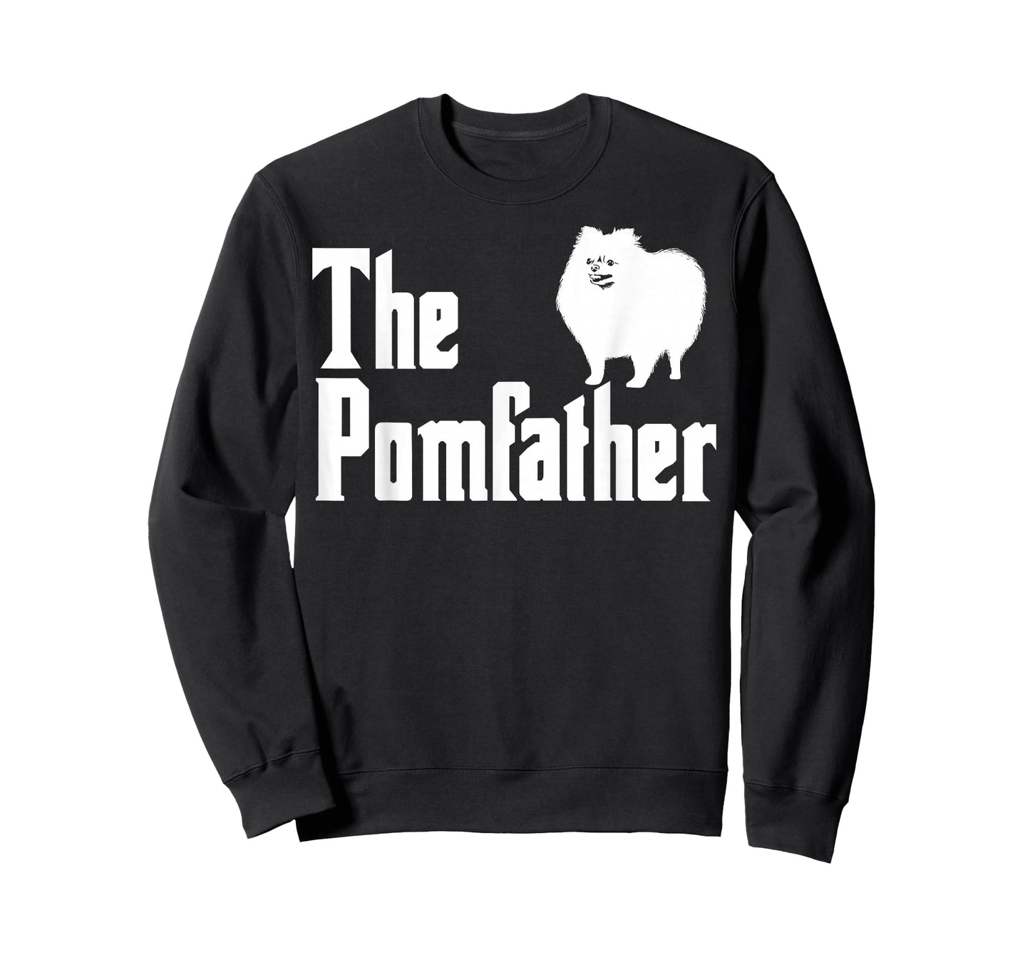 The Pomfather Pomeranian Daddy Pom Dog Lover Pomsky Owners T-Shirt