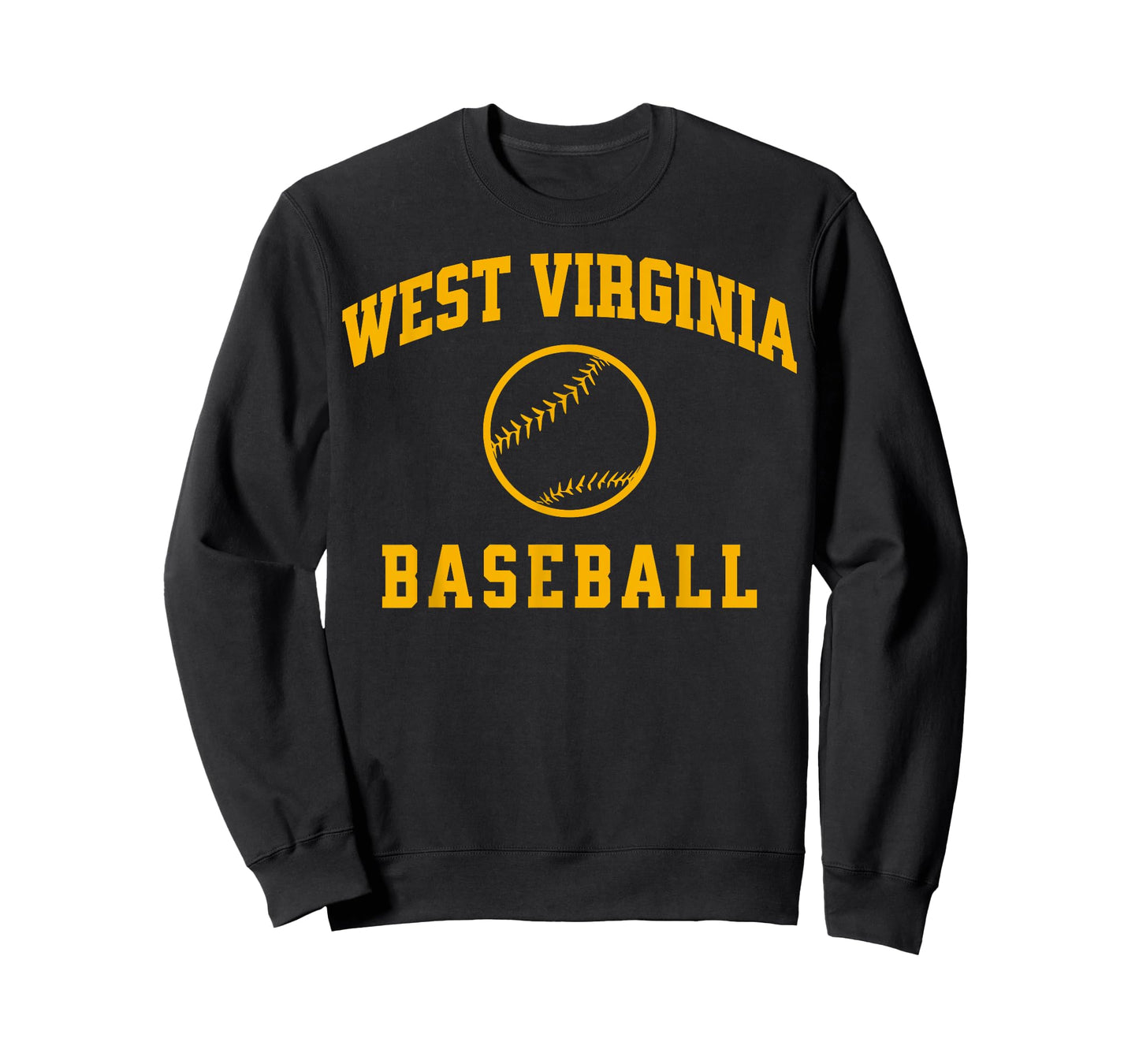 WV Gameday Baseball Player West Virginia Ball Team Fan Gear T-Shirt