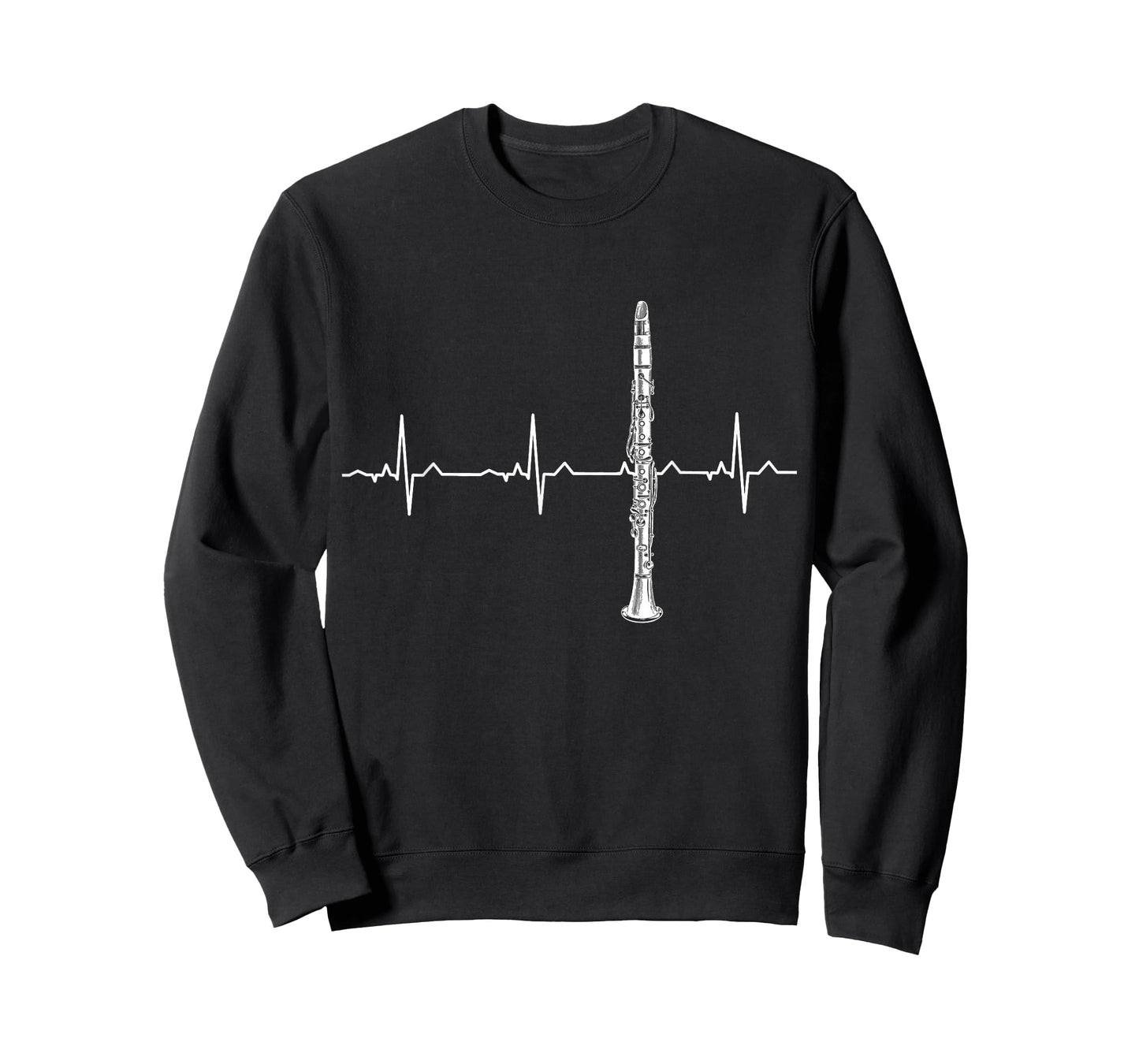 Clarinet Heartbeat Shirt - Best Funny Clarinet Player Gift T-Shirt