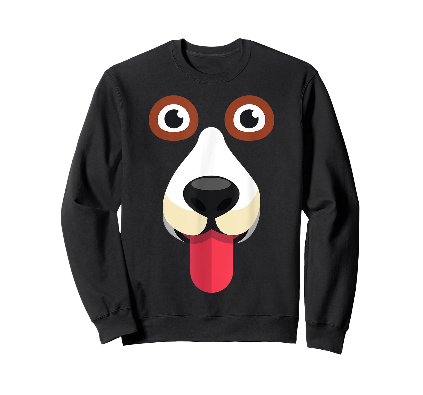 Funny Dog Face Costume T-Shirt