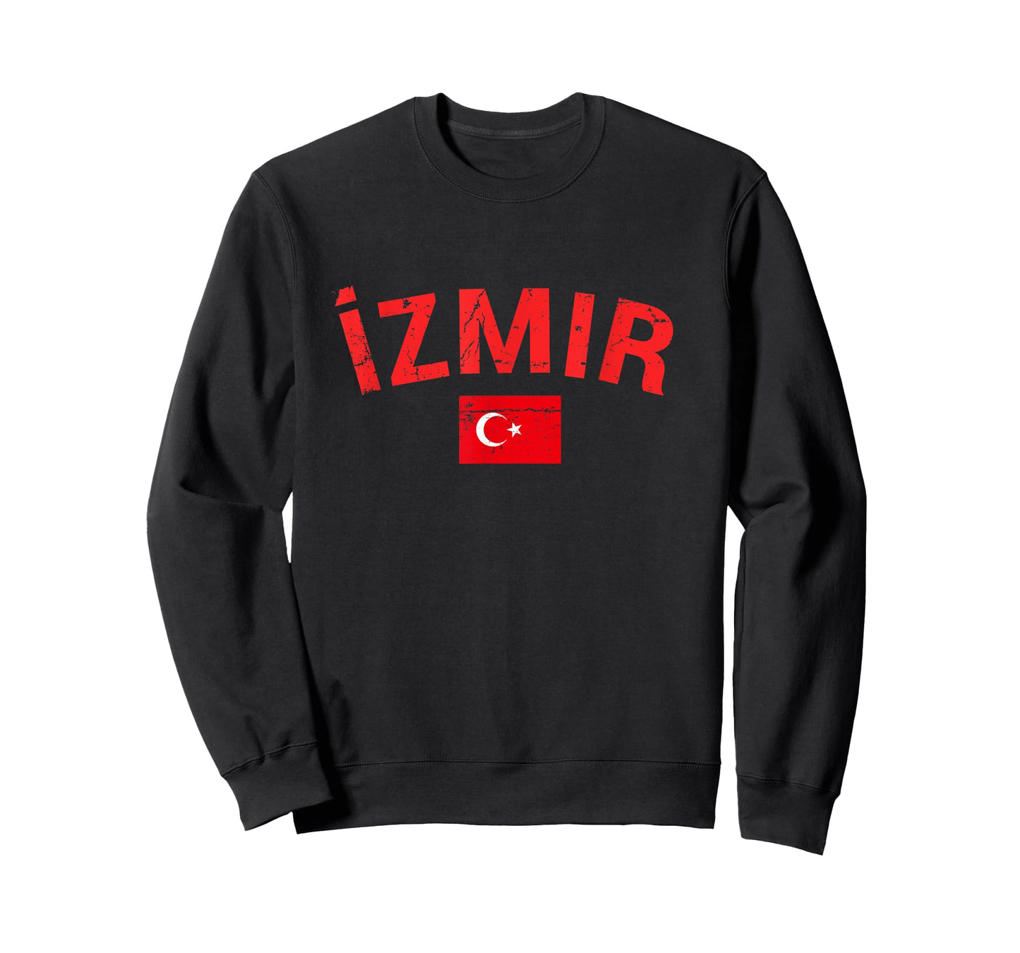 Izmir Turkey Vintage Turkish Flag Turk T-Shirt