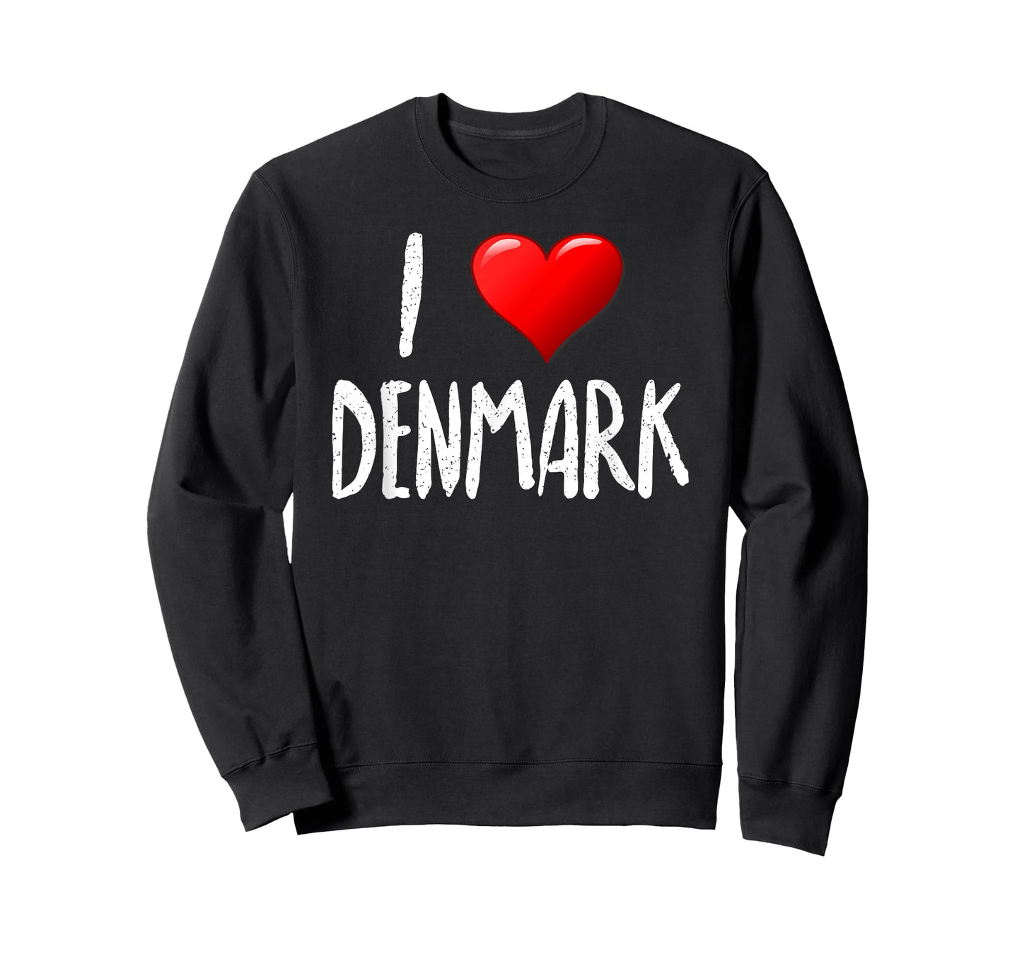 I Love Denmark- T-Shirt - Traveler - Souvenir T-Shirt