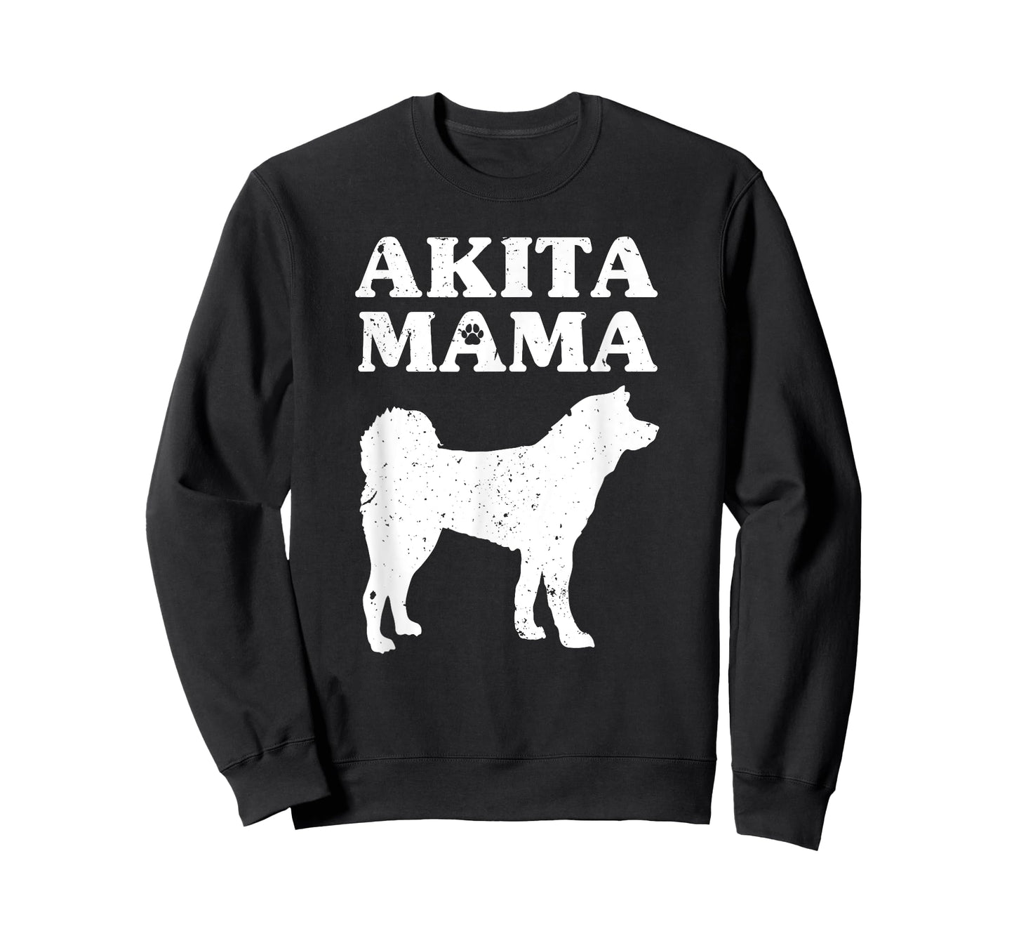 Funny Akita Inu Design Women Mothers Akita Lover Pet Dog Mom T-Shirt