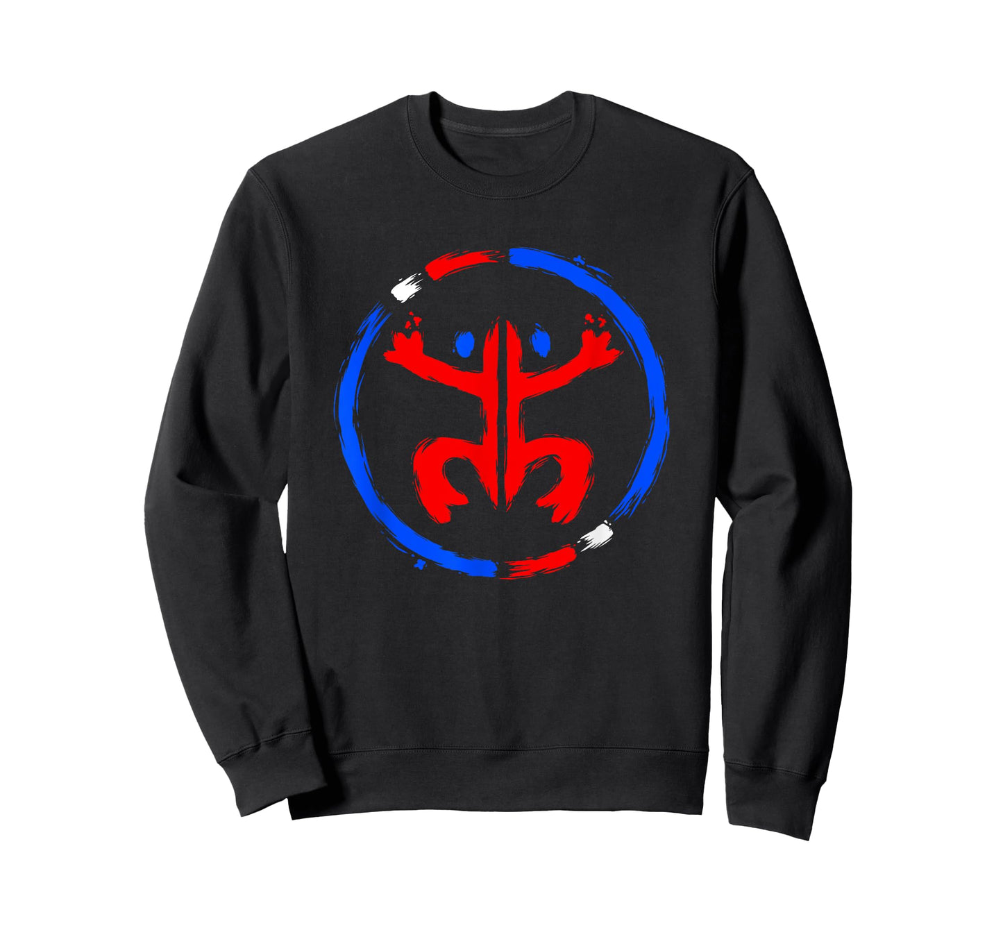 Puerto Rico Coqui Frog Taino - Boricua Brush Style T-Shirt