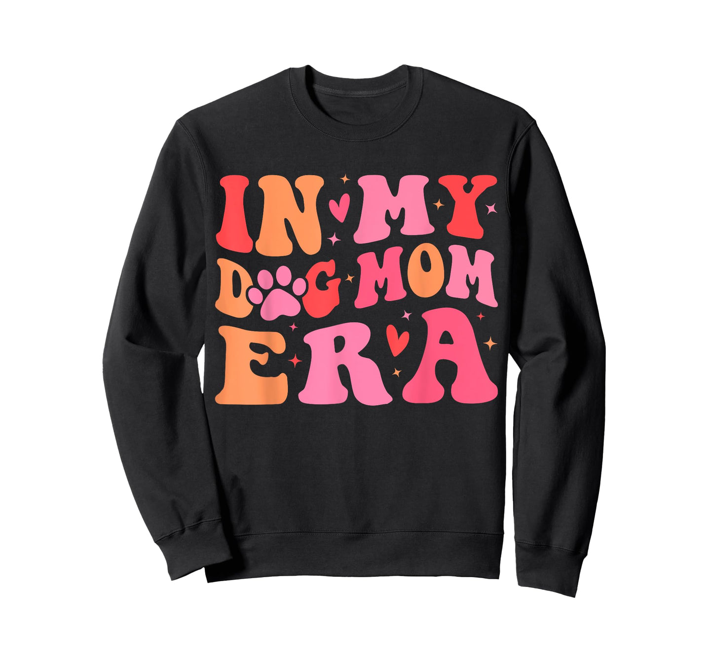 In My Dog Mom Era Cute Dog Mom T-Shirt for Men Women