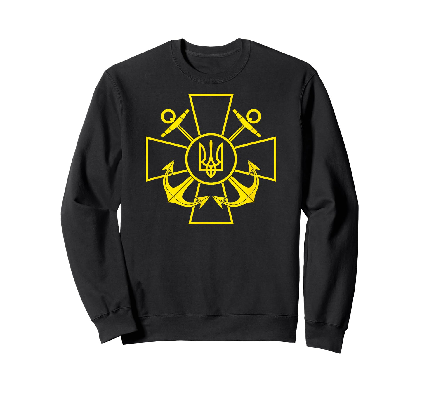 UKRAINIAN NAVY EMBLEM UKRAINE NAVY ARMED FORCES T-Shirt