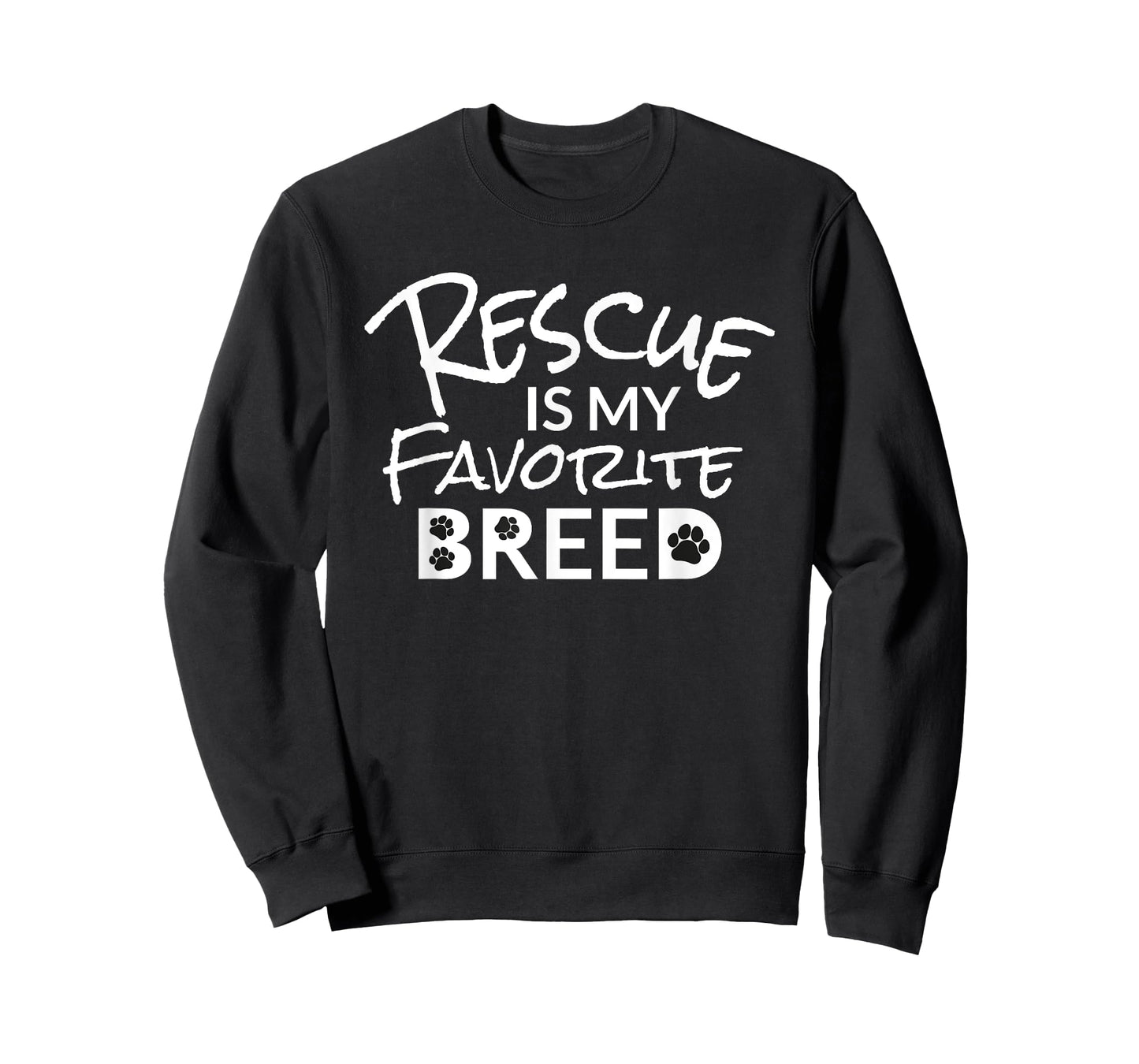 Rescue Is My Favorite Breed Mutt Lovers T-Shirt