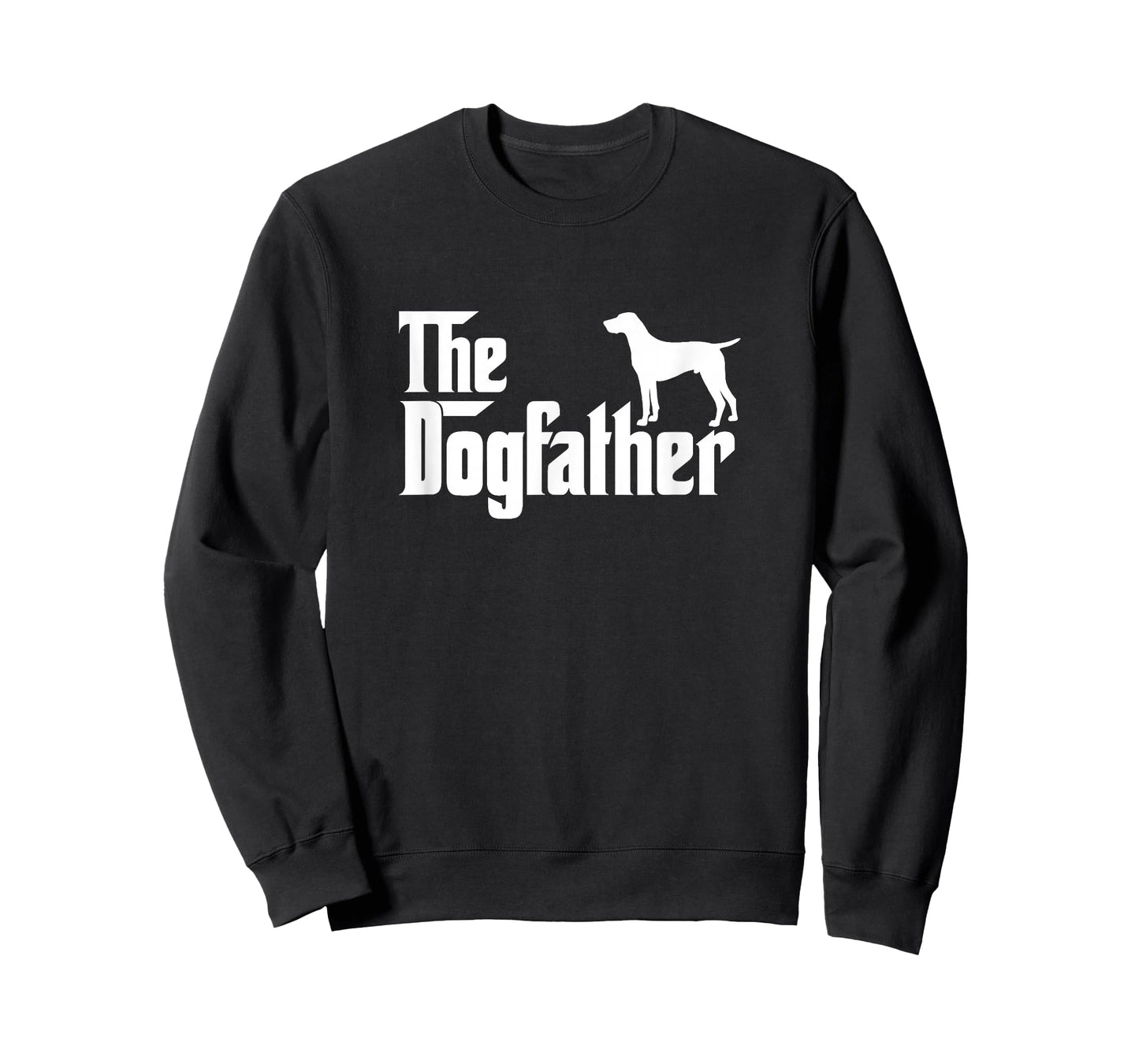 Men's German Shorthaired Pointer - The DogFather T-Shirt Large Black