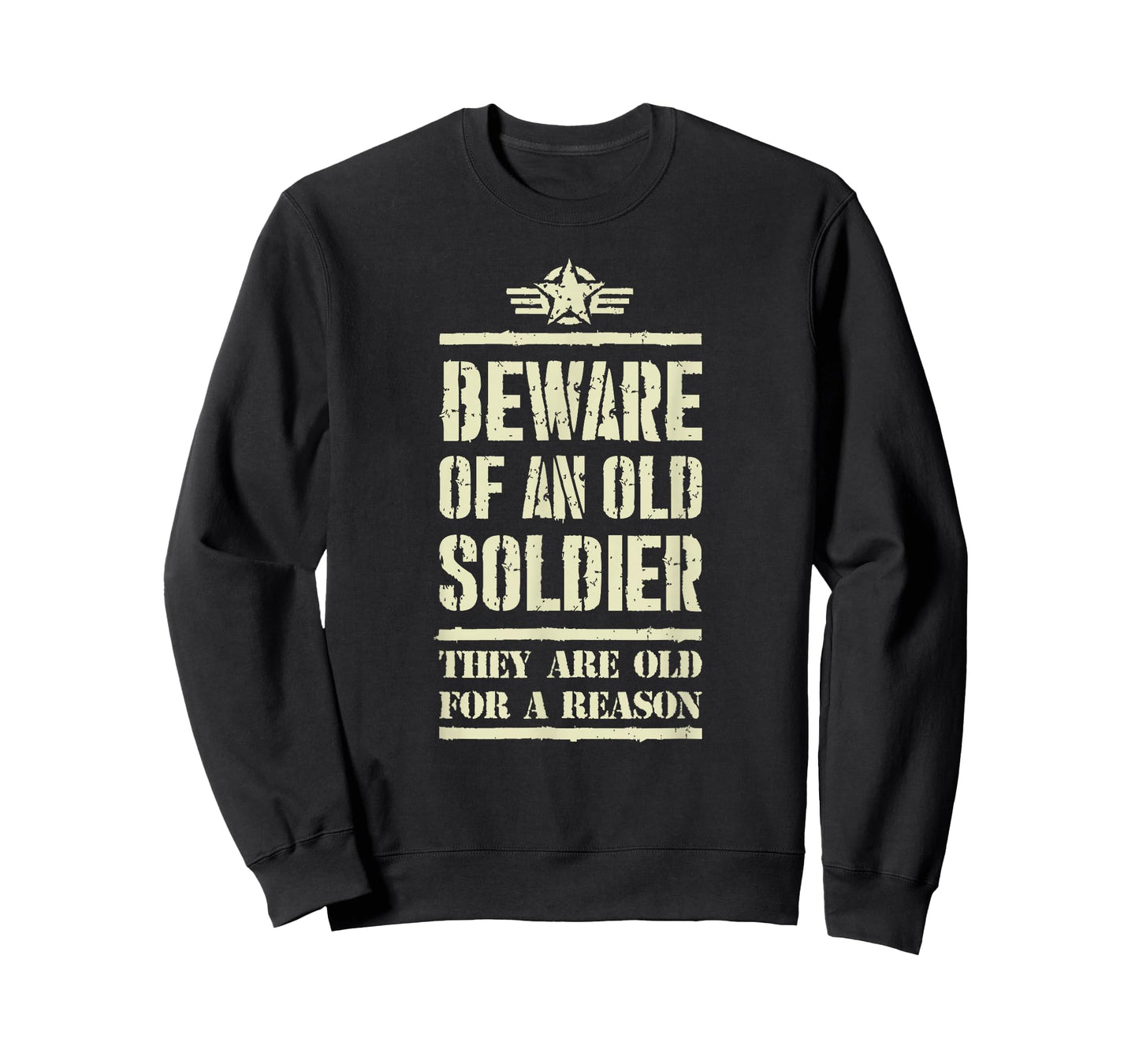 beware of old soldiers, honoring badass veterans heroic tee T-Shirt