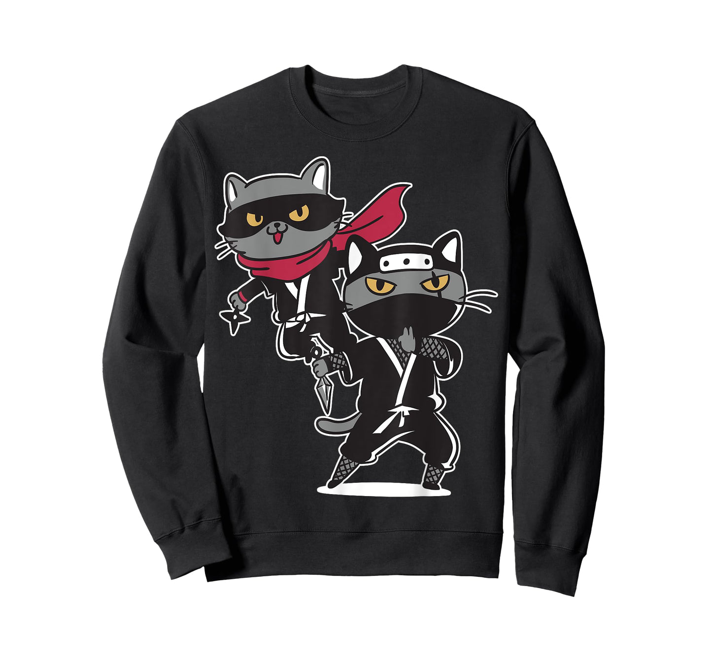 Cat Ninja Shirts for Boys Girls Men Women Kids T-Shirt