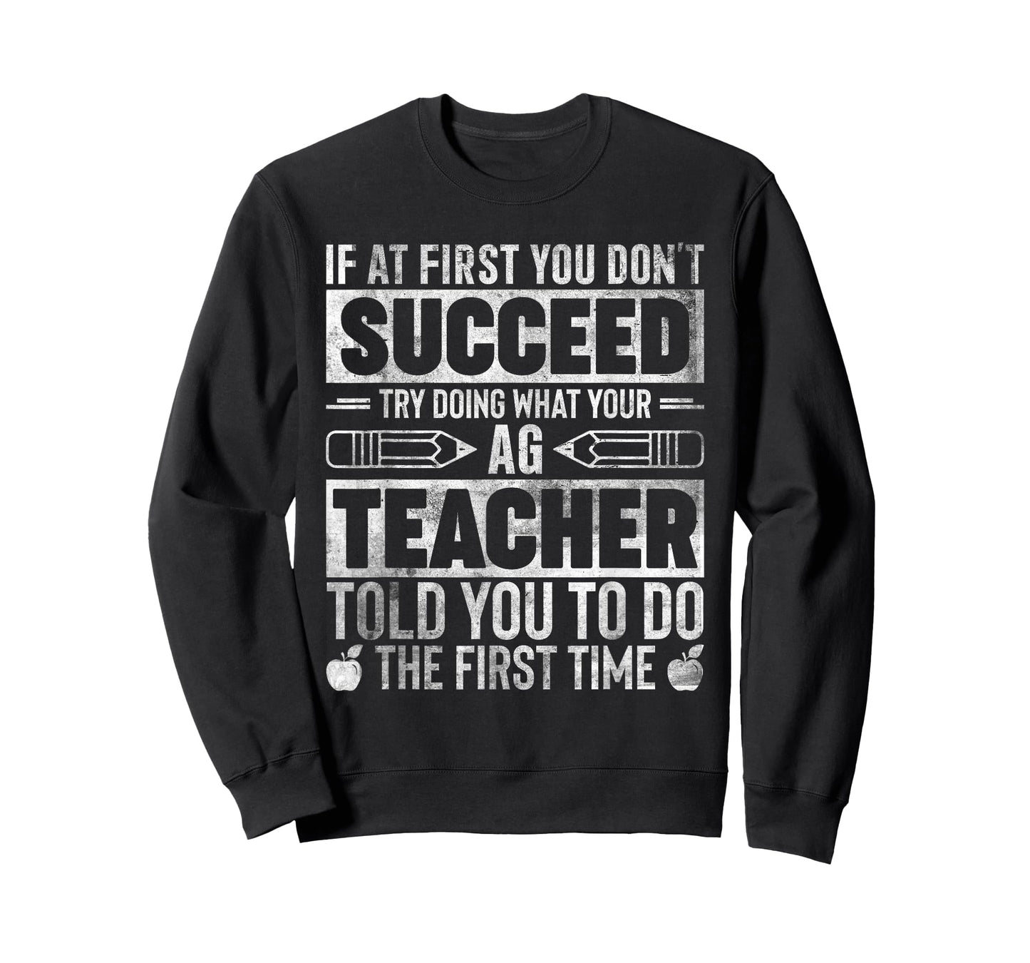 Agriculture Teacher If At First You Dont Succeed Ag Teacher T-Shirt for Men Women