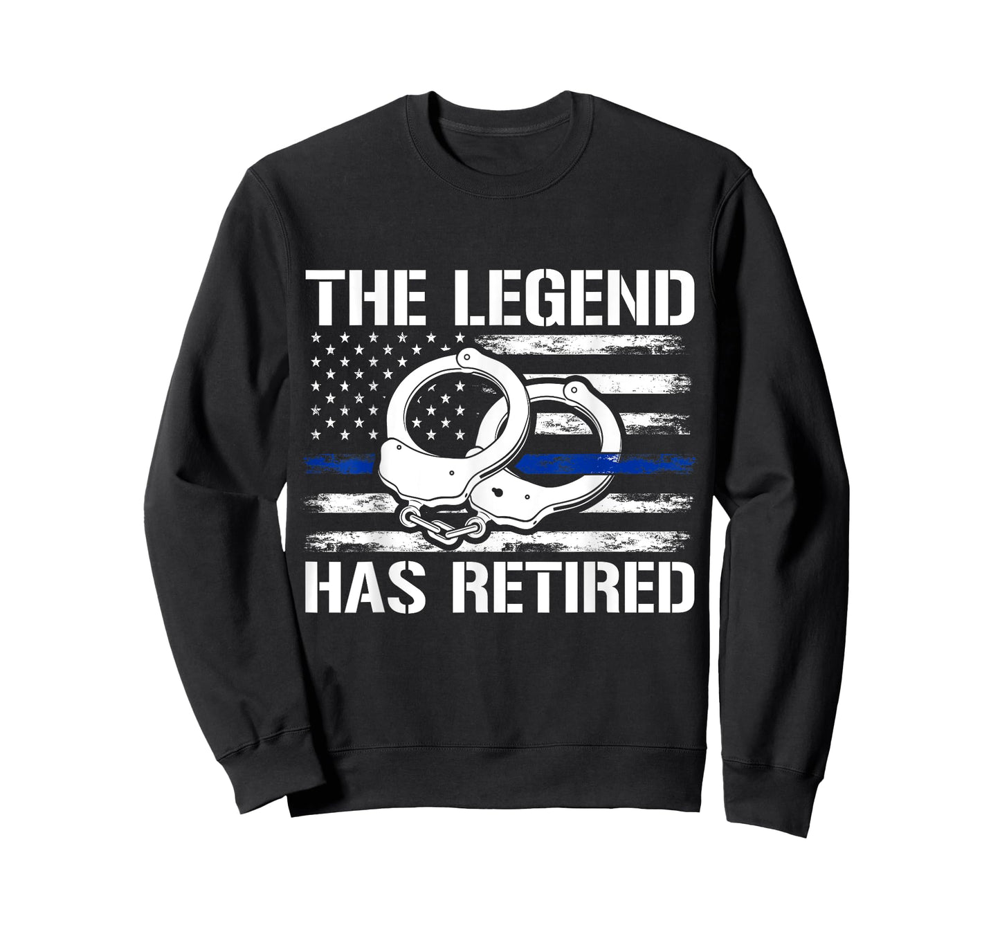 The Legend Has Retired Police T-Shirt