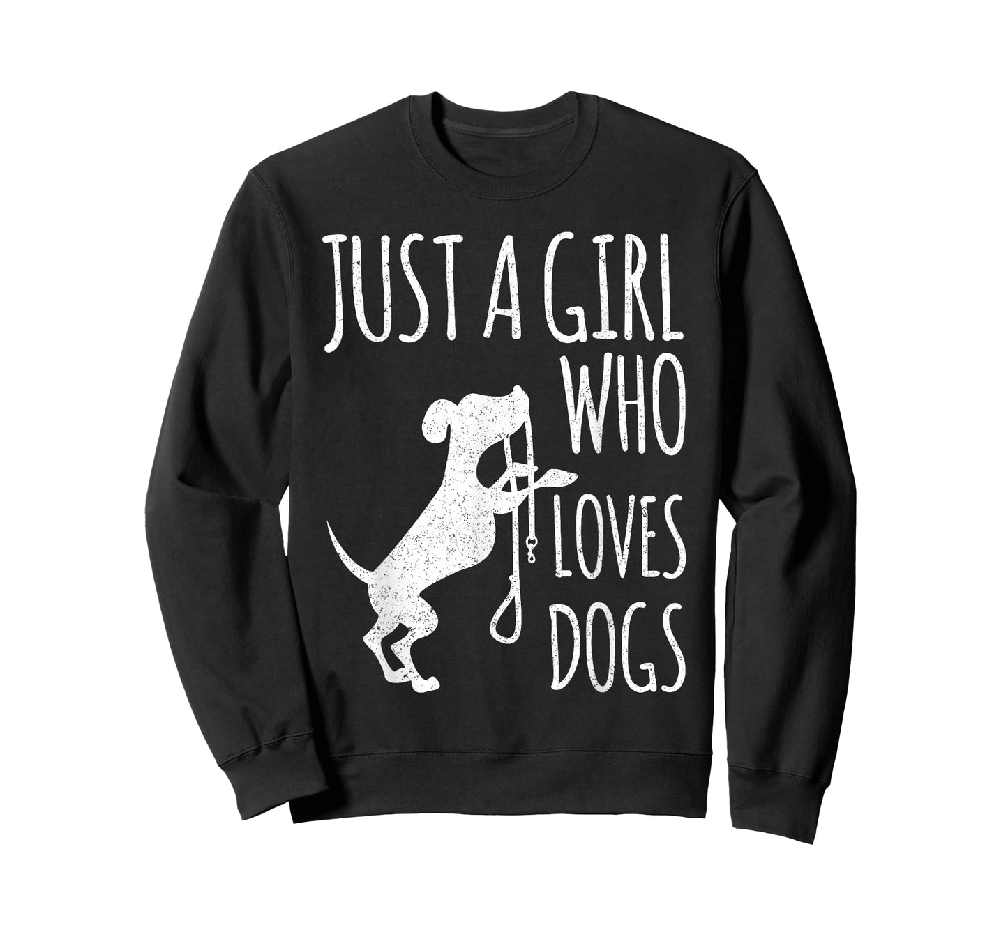 Just a Girl Who Loves Dogs Funny T-Shirt