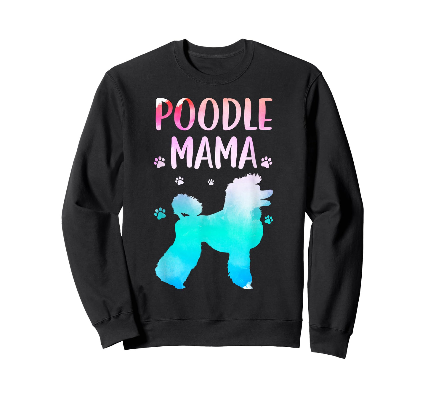 Standard Poodle Art for Women Girls Miniature Poodle Lover T-Shirt