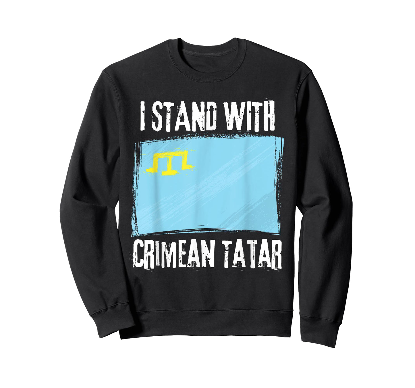 I Stand With Crimean Tatar Flag Crimean Tatars Flag T-Shirt