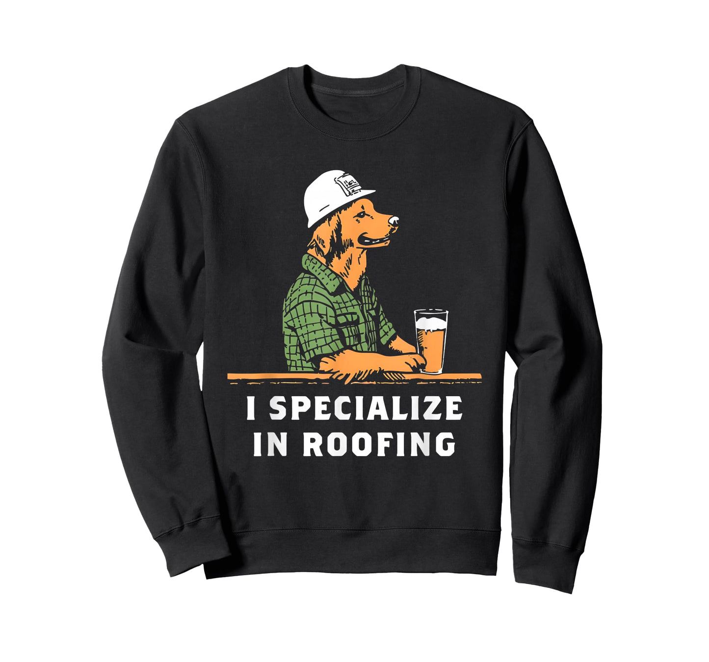 Dogs I Specialize In Roofing Funny Roofer Contractor Job T-Shirt