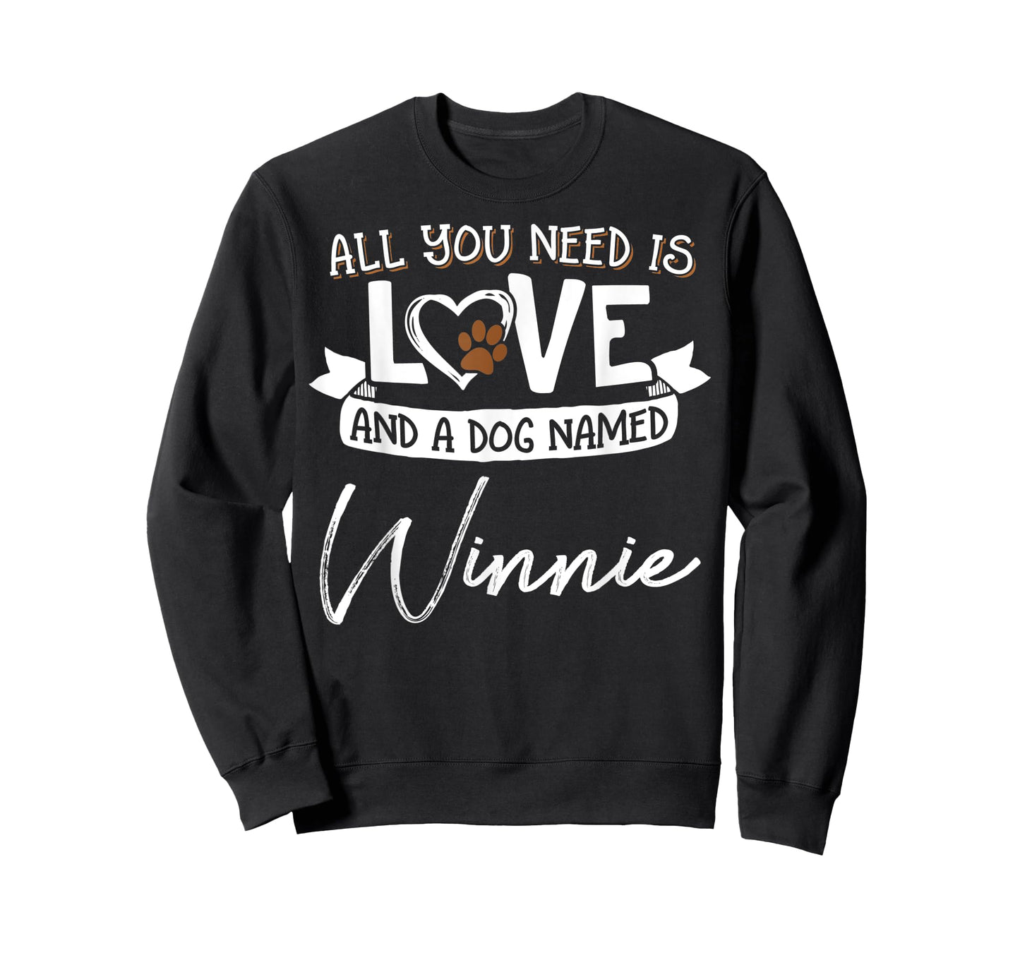 Cute Dog Named Winnie Shirt for Women and Men T-Shirt