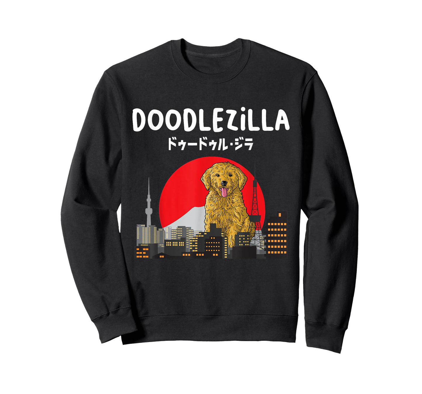 Doodlezilla - Funny Dog Goldendoodle Labradoodle Men Women Girls Kids T-Shirt