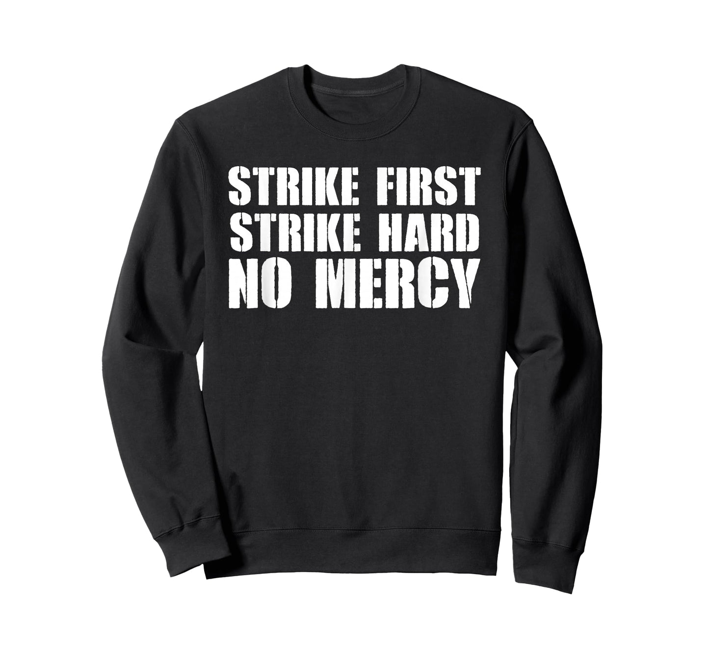 Strike First Strike Hard No Mercy Shirt Karate Dojo Cobra T-Shirt