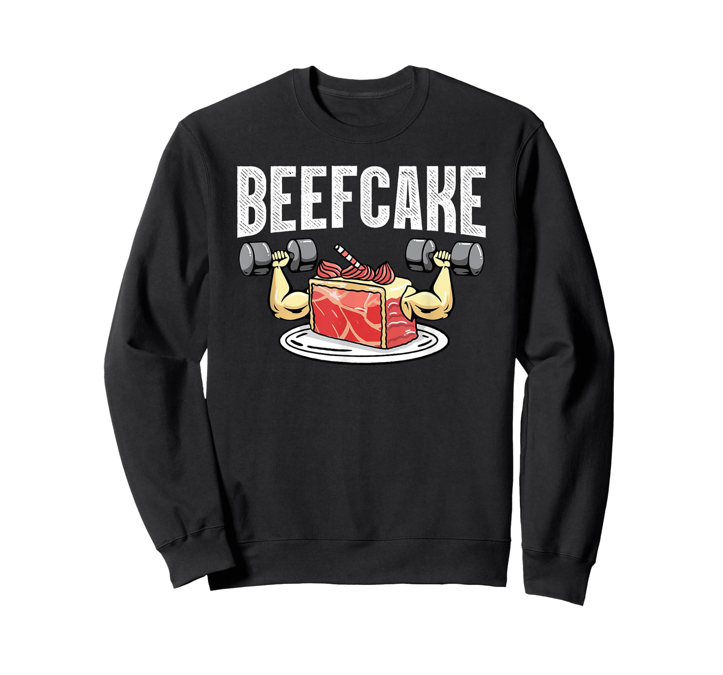 Funny Beefcake T-Shirt Gym Workout Apparel T-Shirt