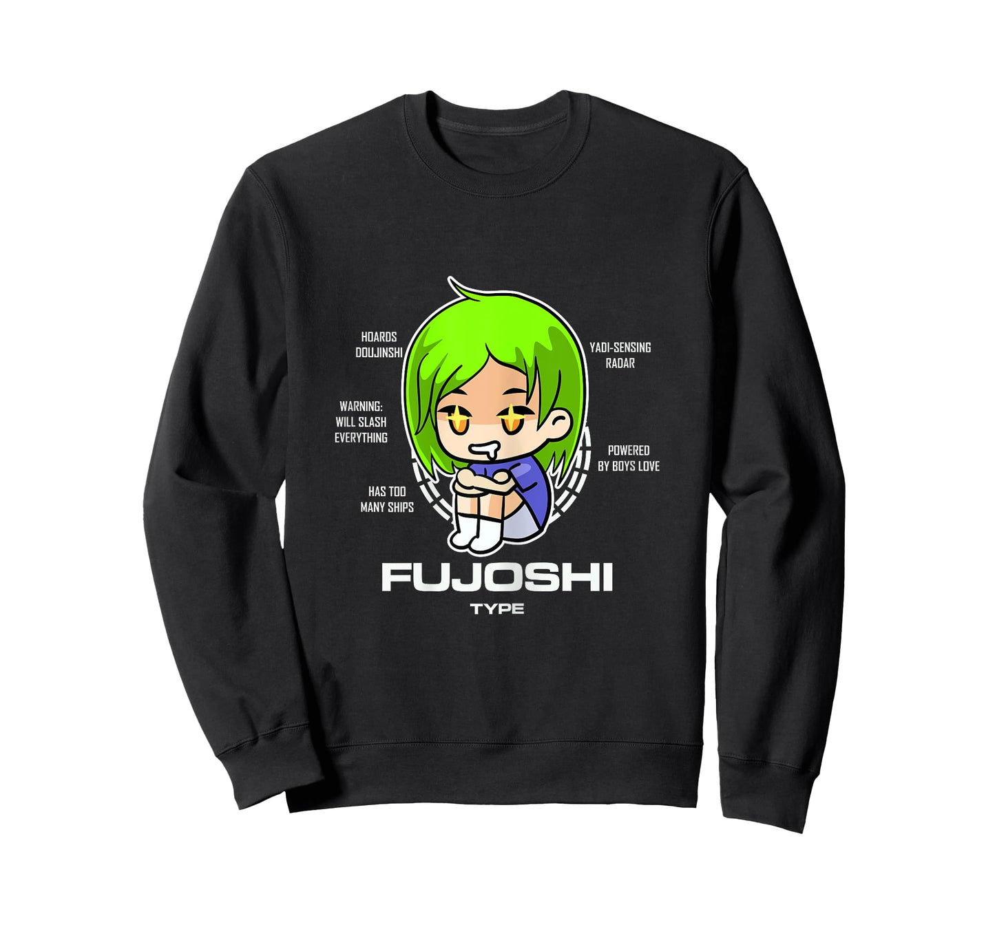 Fujoshi Type Otaku Anime Manga Women T-Shirt