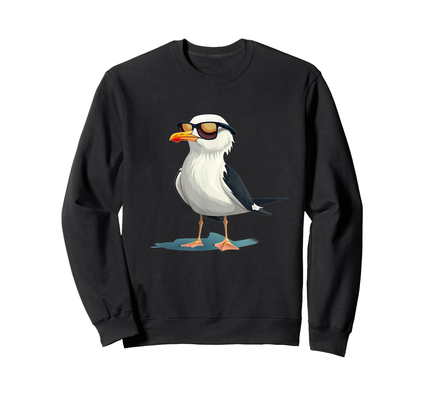 Seagull with Sunglasses Costume for Summer and Seabirds Men Women Kids T-Shirt