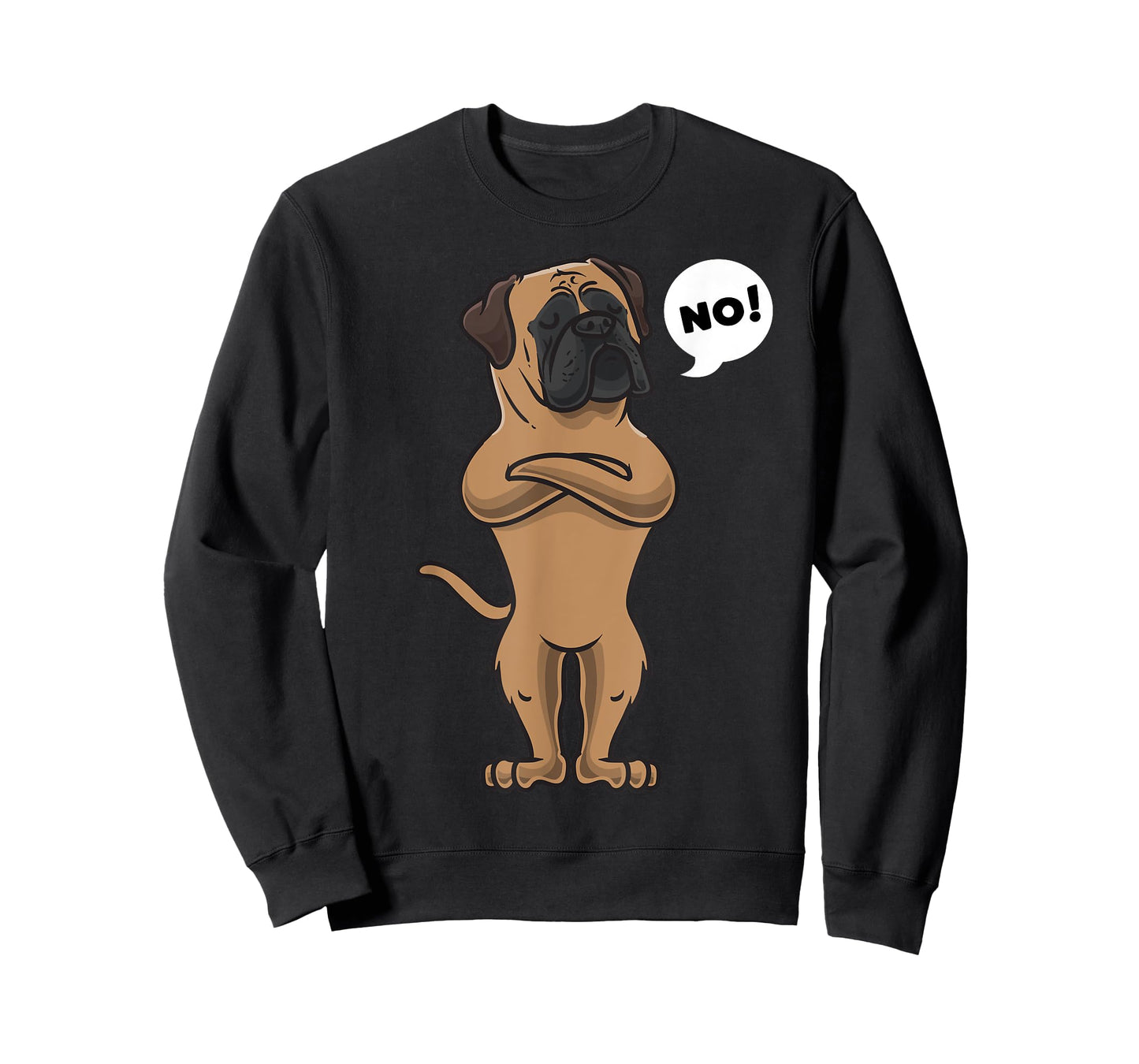 Stubborn Bullmastiff Dog T-Shirt for Men Women Girls Kids
