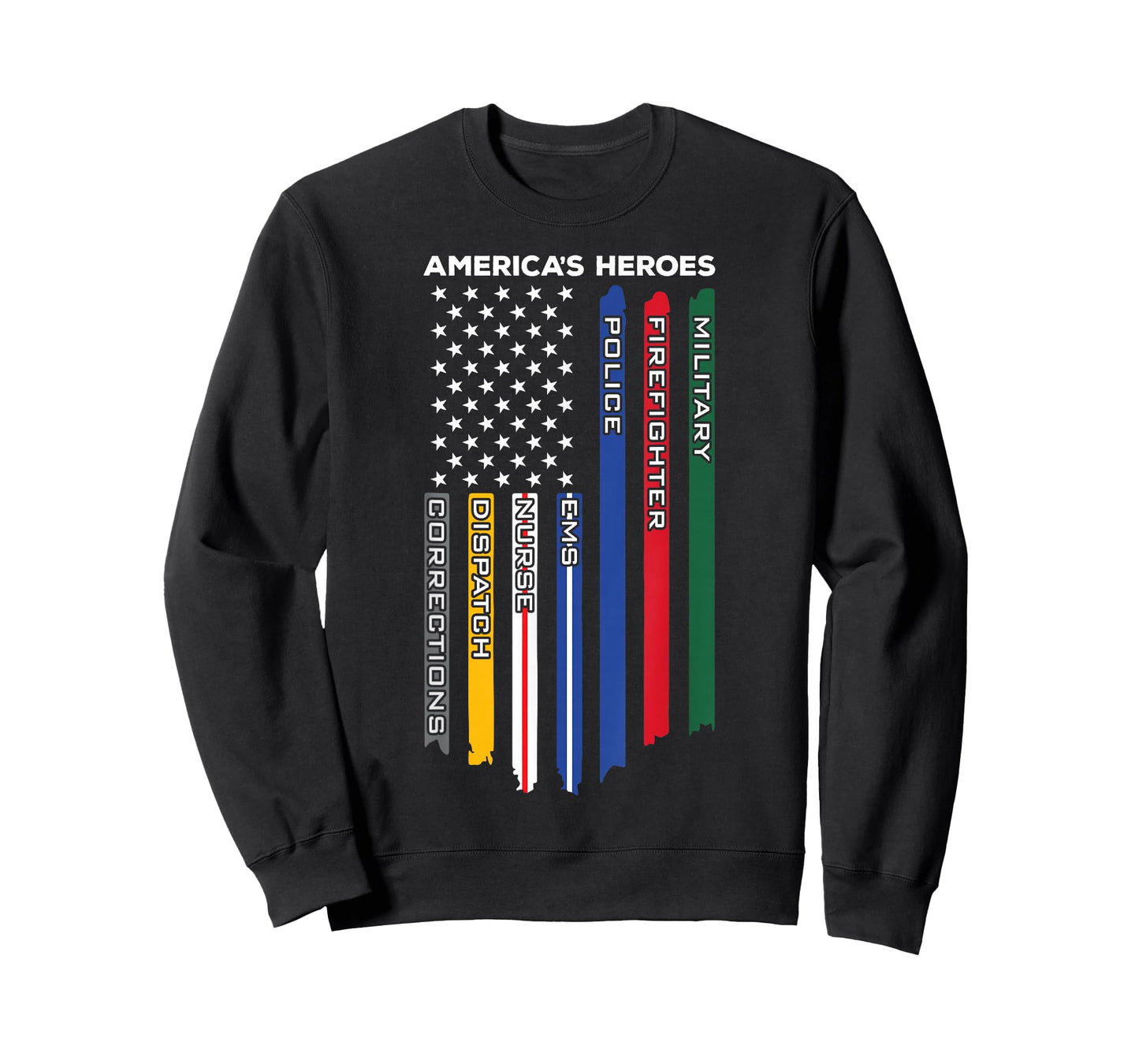 First Responders - Police Military Firefighter Nurse EMS T-Shirt
