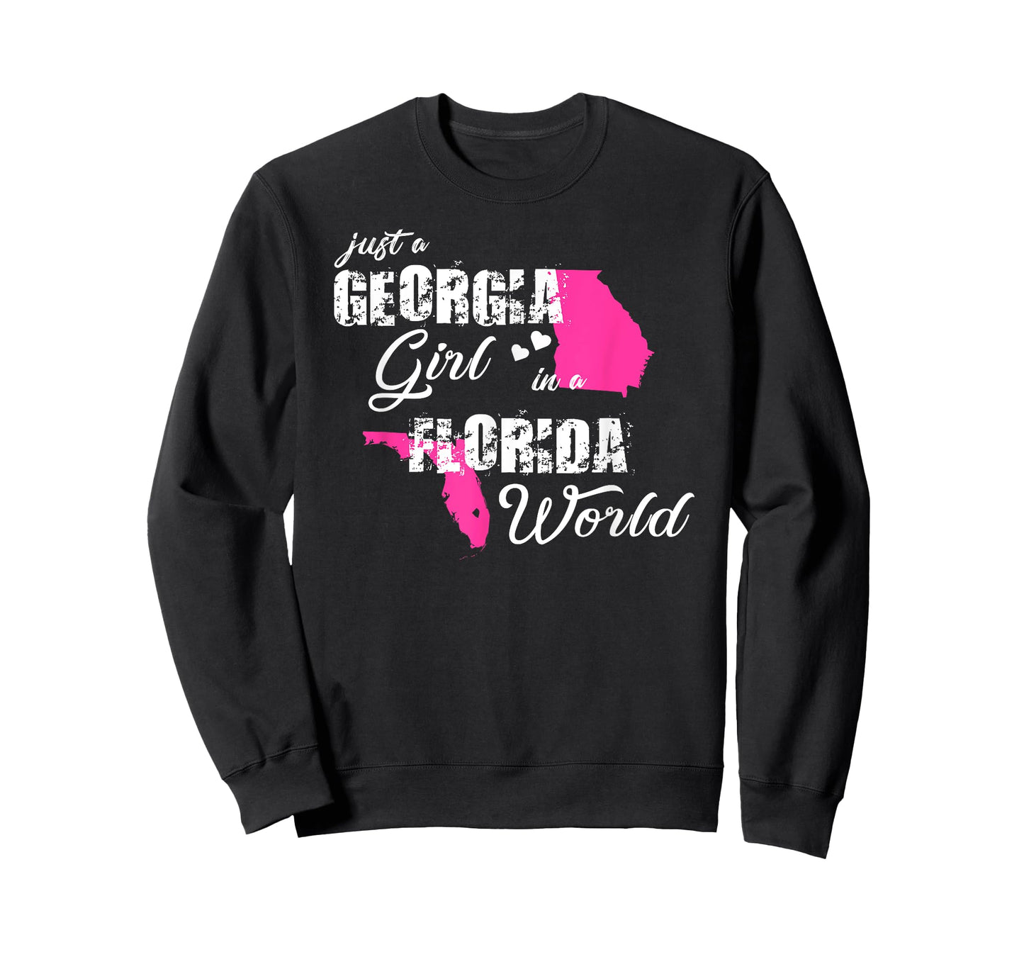 Funny Georgia Shirts Just a Georgia girl in a Florida T-Shirt