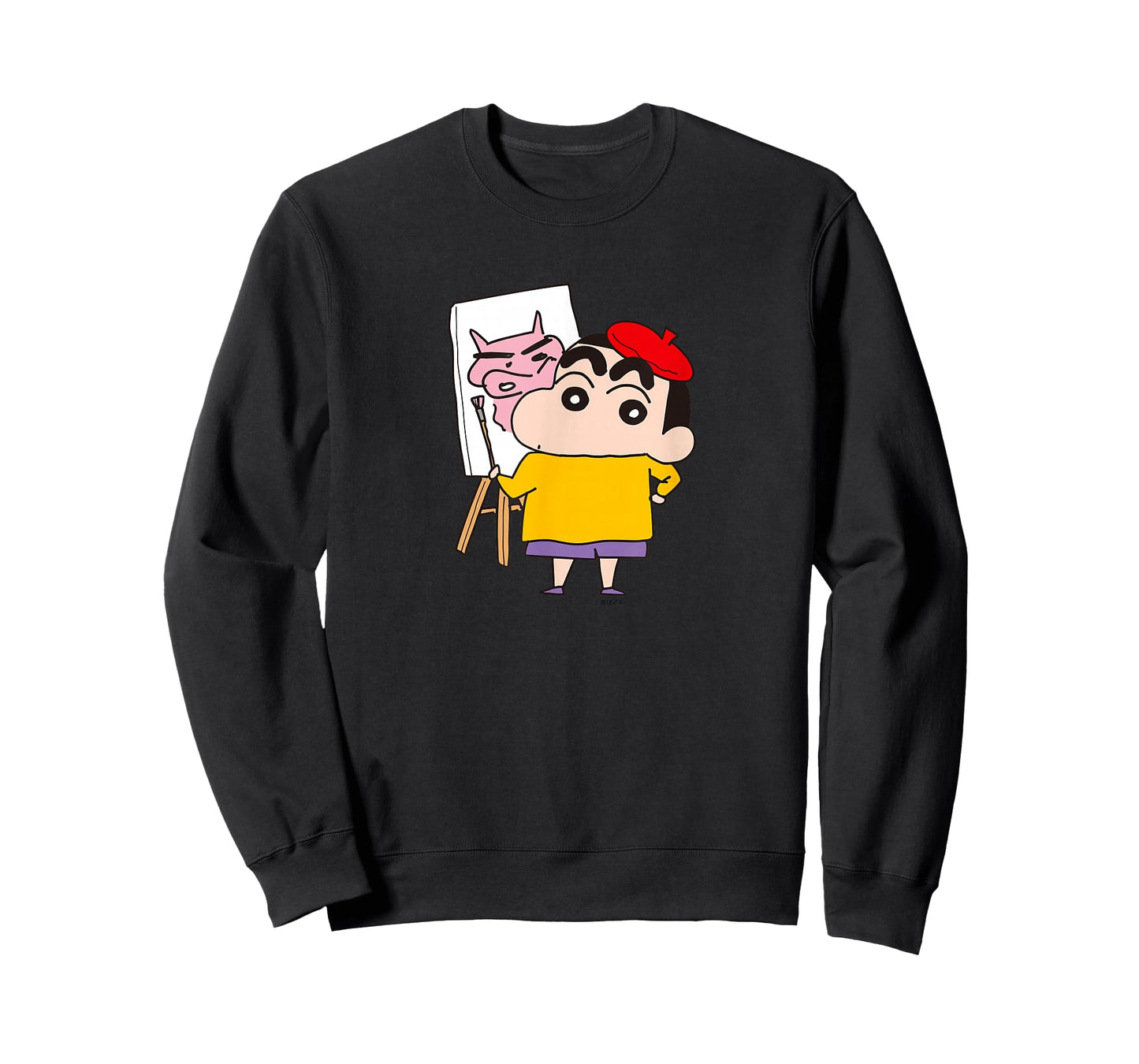 【Manga】Crayon Shin-chan, drawing Shin-chan T-Shirt