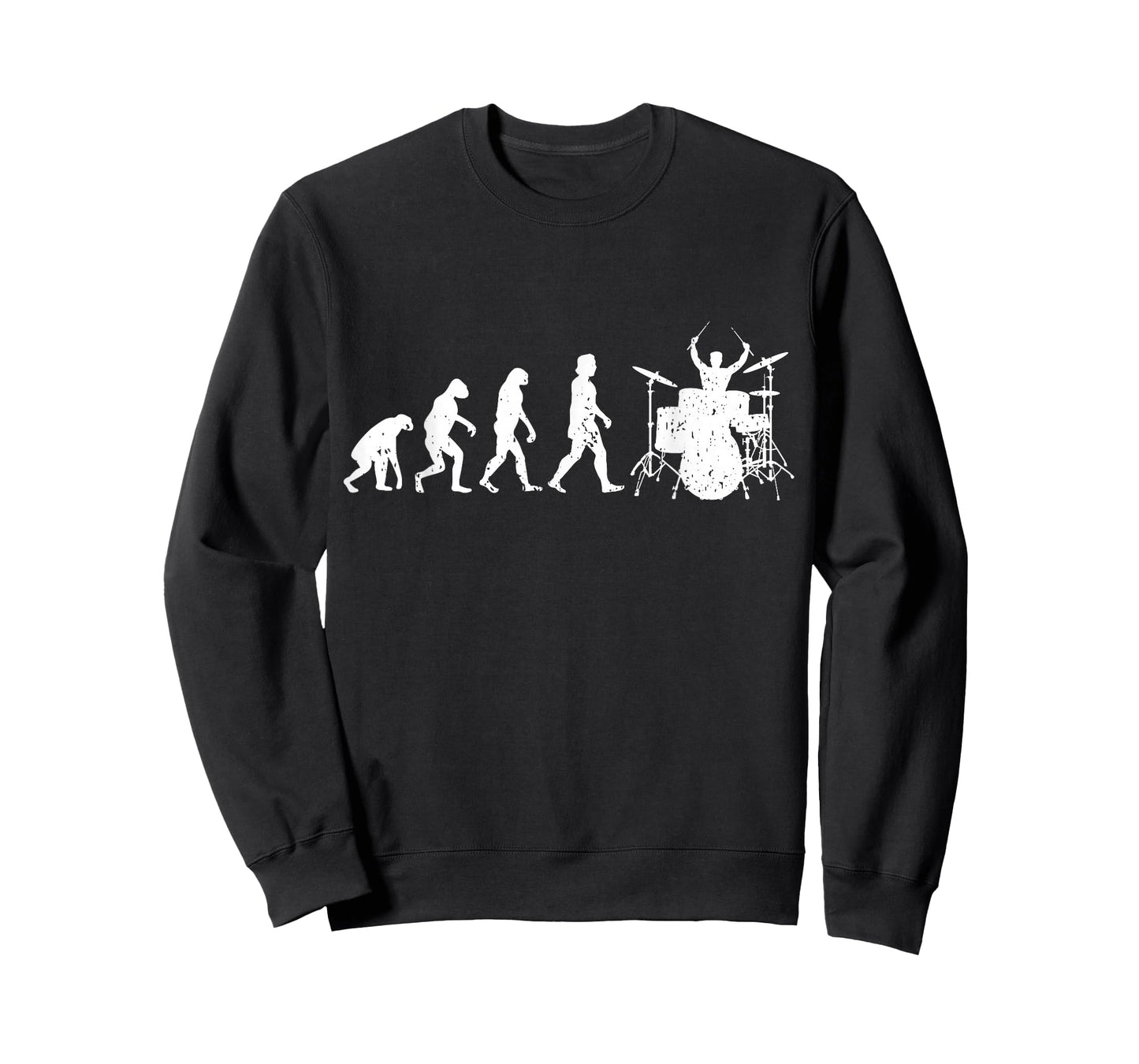 Drumming Evolution Funny Drummer T-Shirt