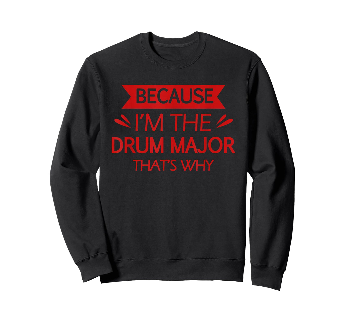 Funny Drum Major Drummer Marching Band Player Musician Gifts T-Shirt