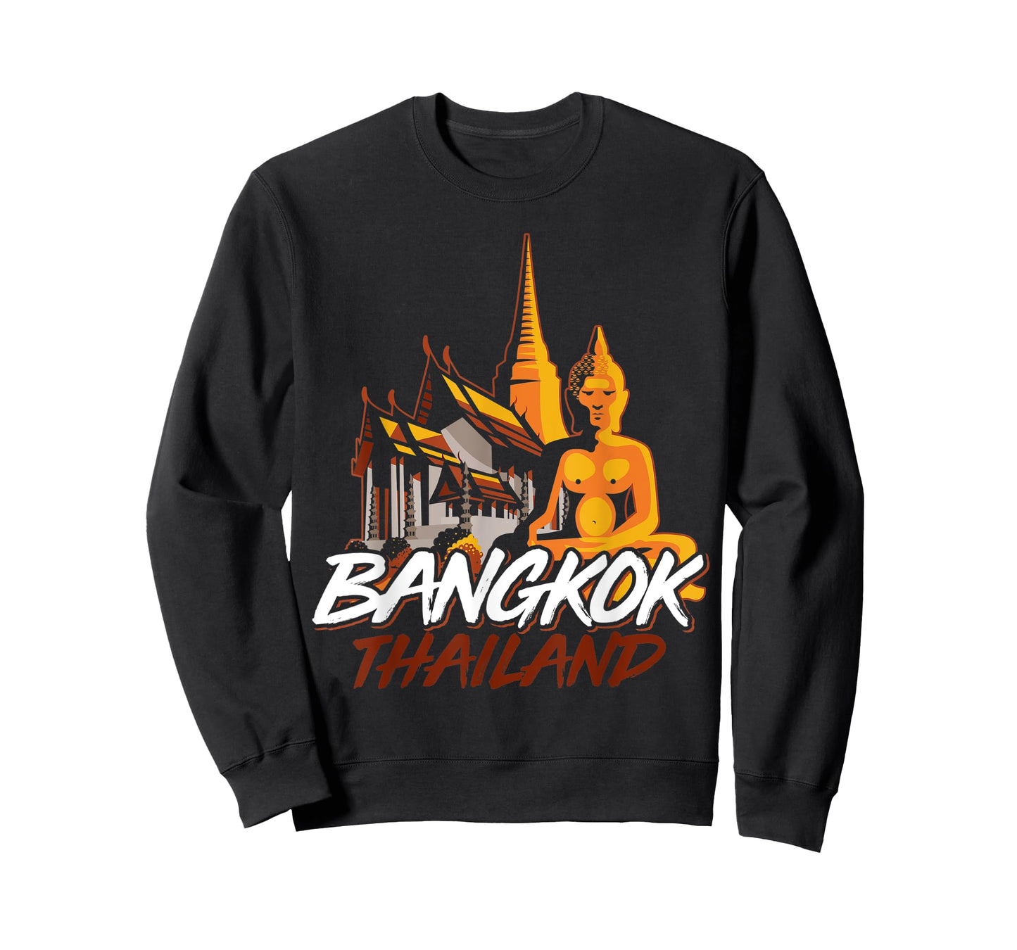 Proud Thai Flag Bangkok Travel Phuket Chiang Mai Thailand T-Shirt
